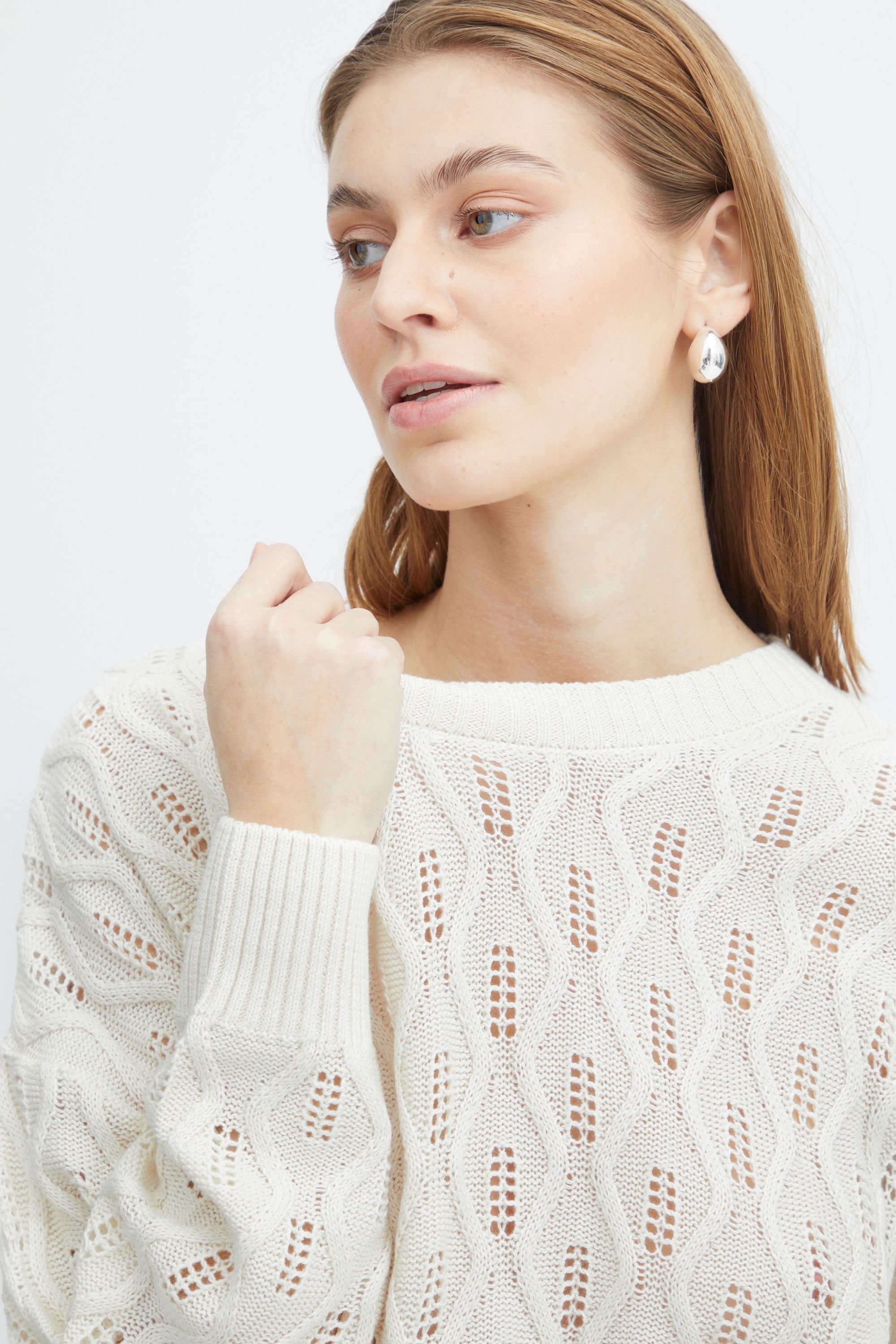 Ichi Strickfleece-Pullover »Strickpullover IHMarnas«