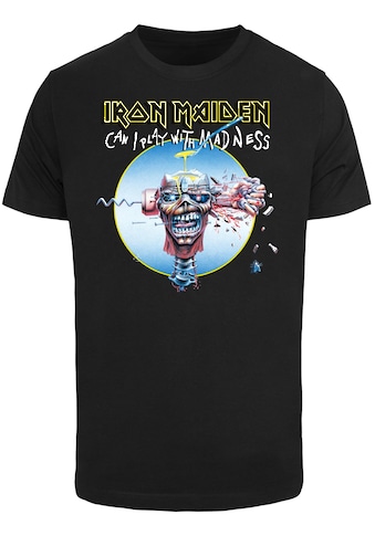 T-Shirt »Merchcode Herren Iron Maiden - Madness T-Shirt Round Neck«, (1 tlg.)