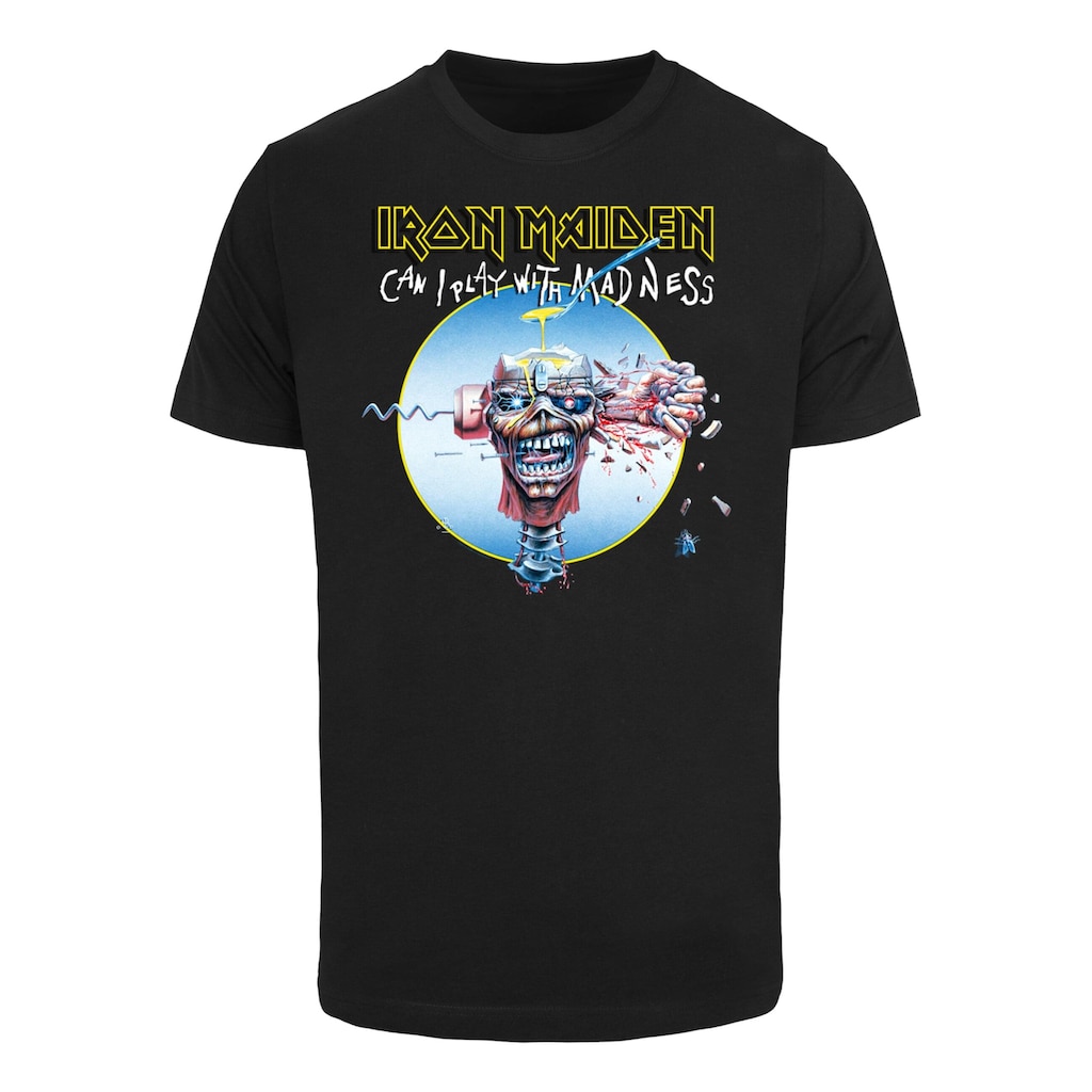 Merchcode T-Shirt »Merchcode Herren Iron Maiden - Madness T-Shirt Round Neck«, (1 tlg.)