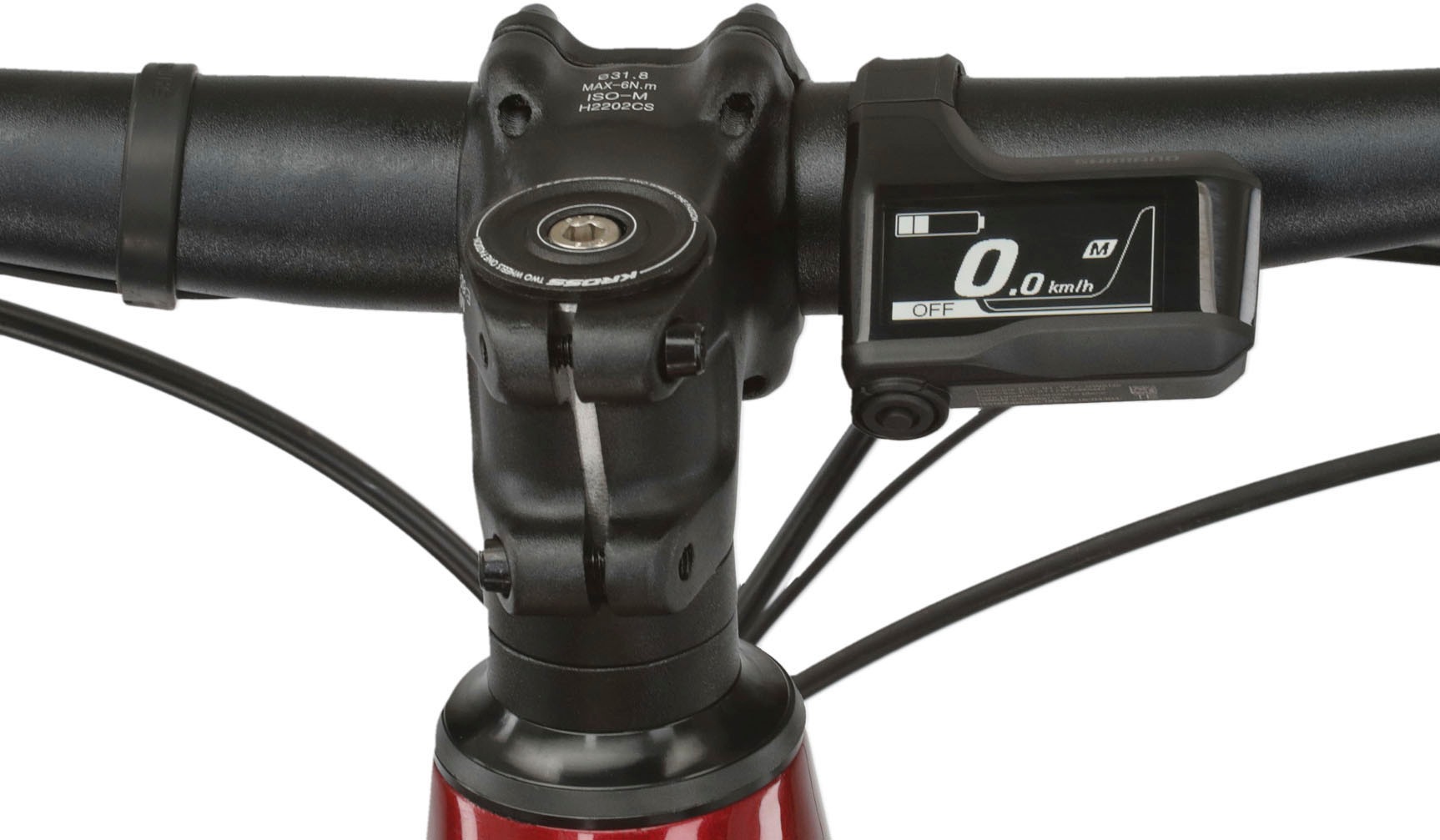 Kross E-Bike »E-MTB Level Boost 2.0 29 Zoll rot«, 11 Gang, Shimano, DEORE M5100, Mittelmotor 250 W