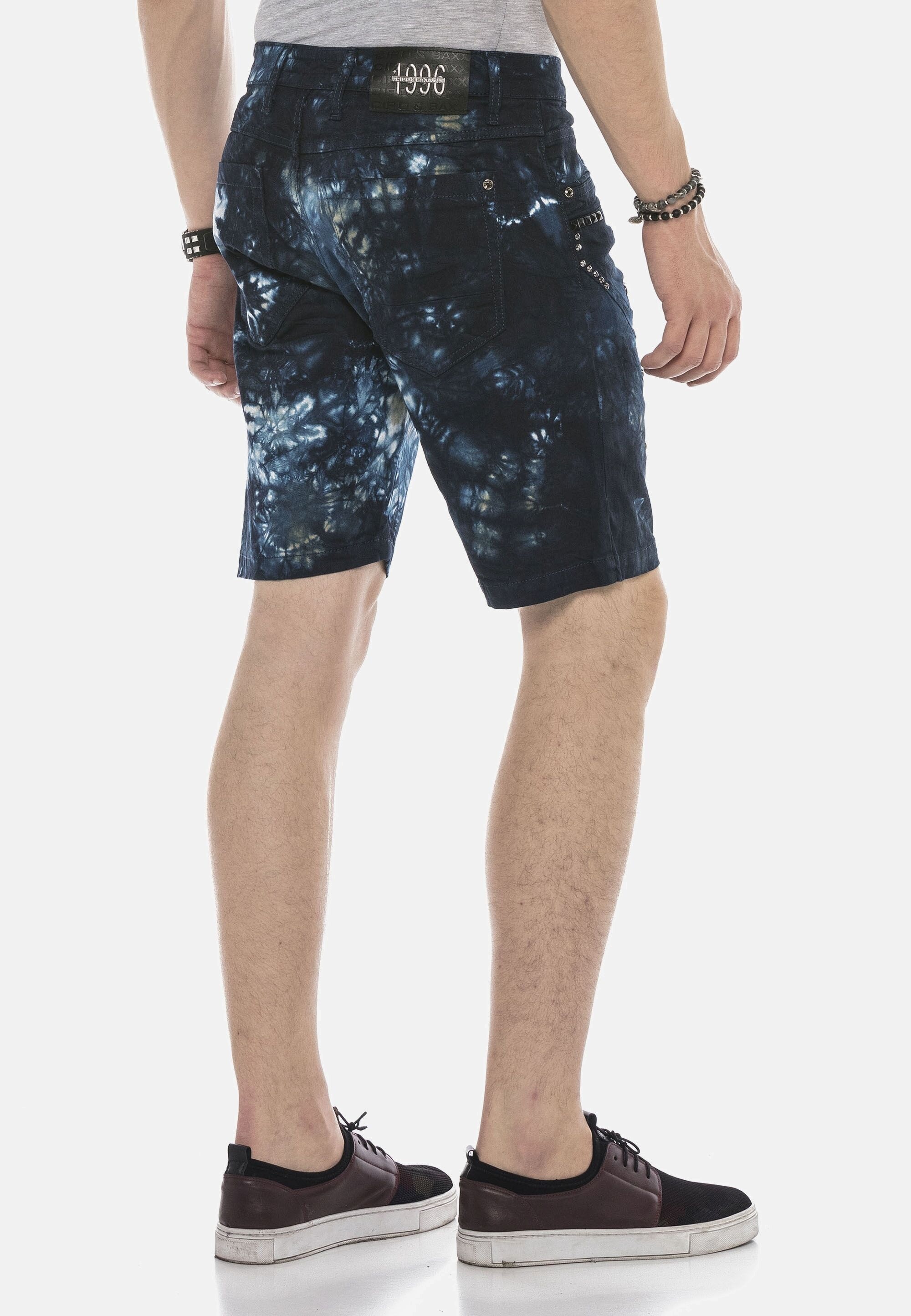 Thumbnail - Cipo & Baxx Jeansbermudas "Bermuda & Short" aus Baumwollmix