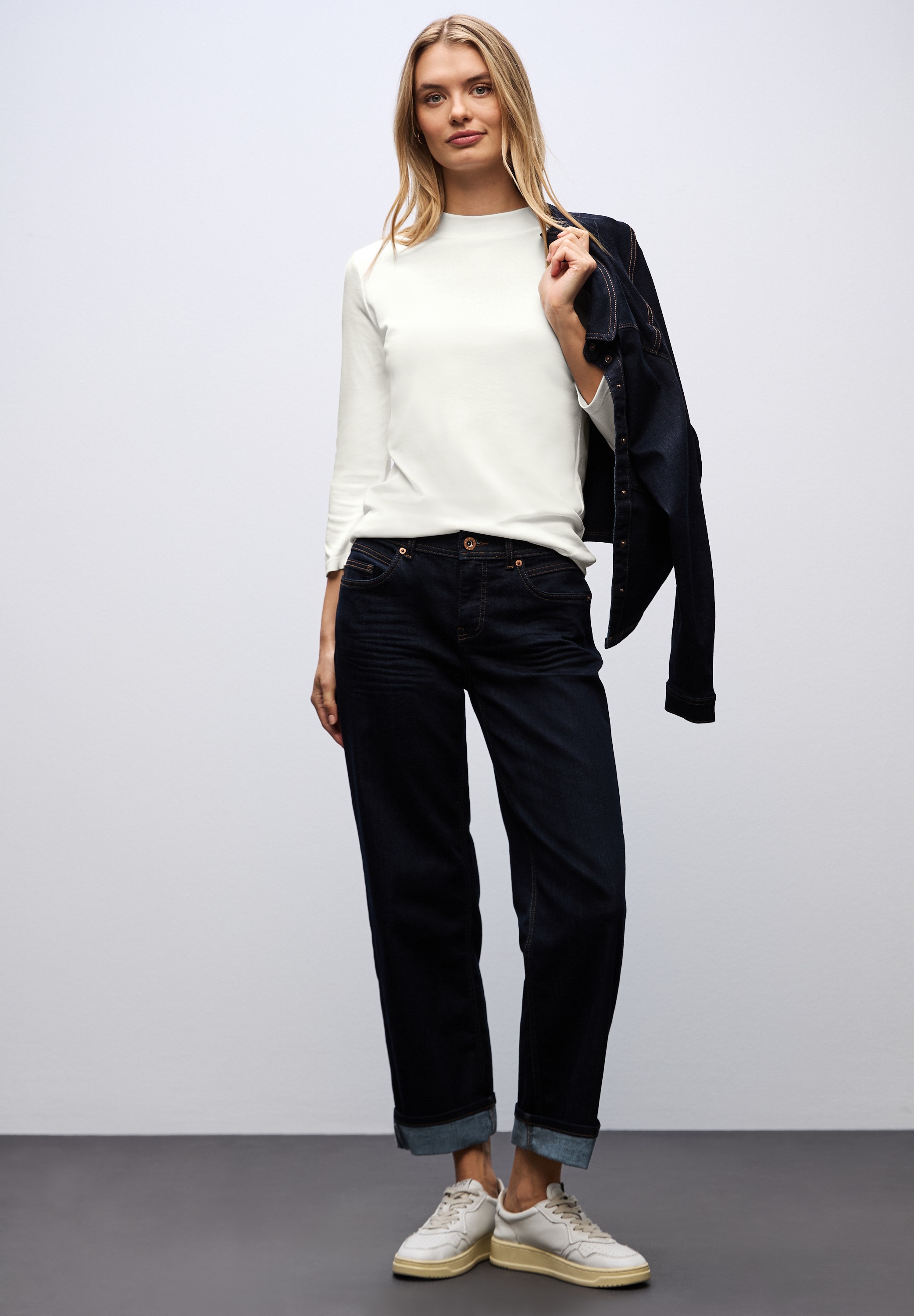 STREET ONE 3/4-Arm-Shirt mit 3/4 Ärmeln günstig online kaufen