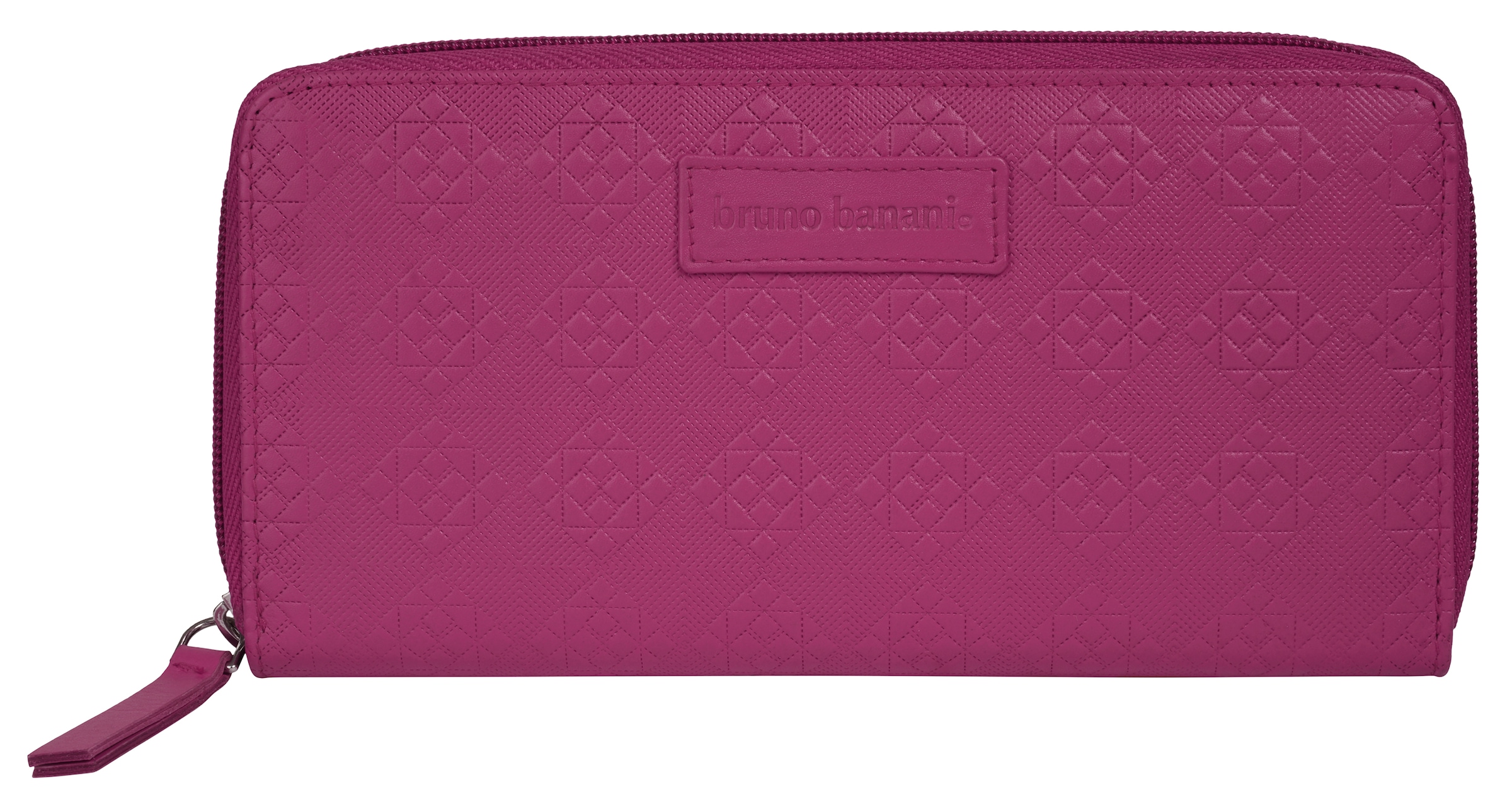 BRUNO BANANI Damen Geldbörse "BRUNO BANANI Damen Geldbörse echt Leder", pink, Leder, Kleinlederwaren, echt Leder