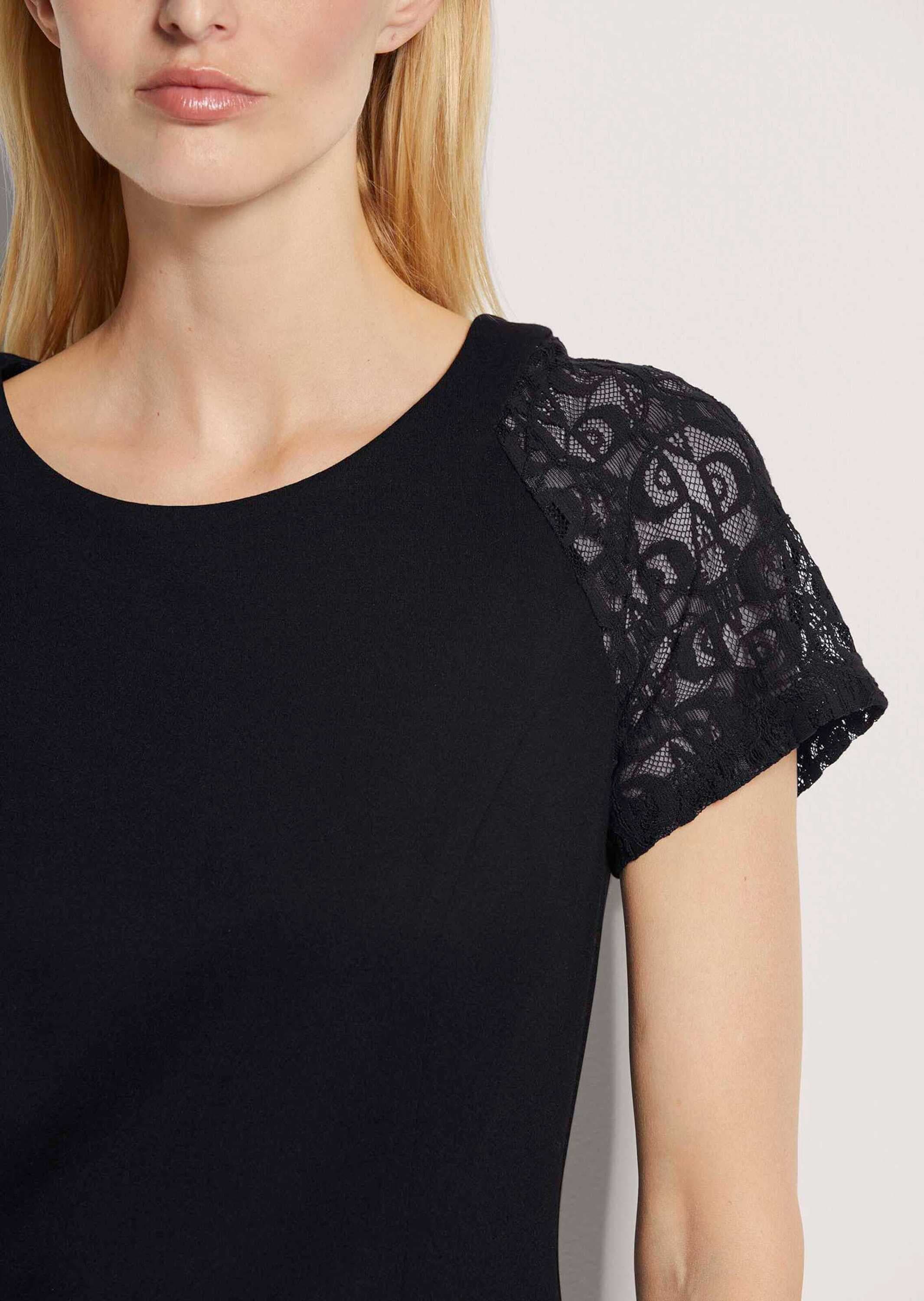 MADELEINE Jerseykleid »Kleid Jersey-Kleid mit Spitze«