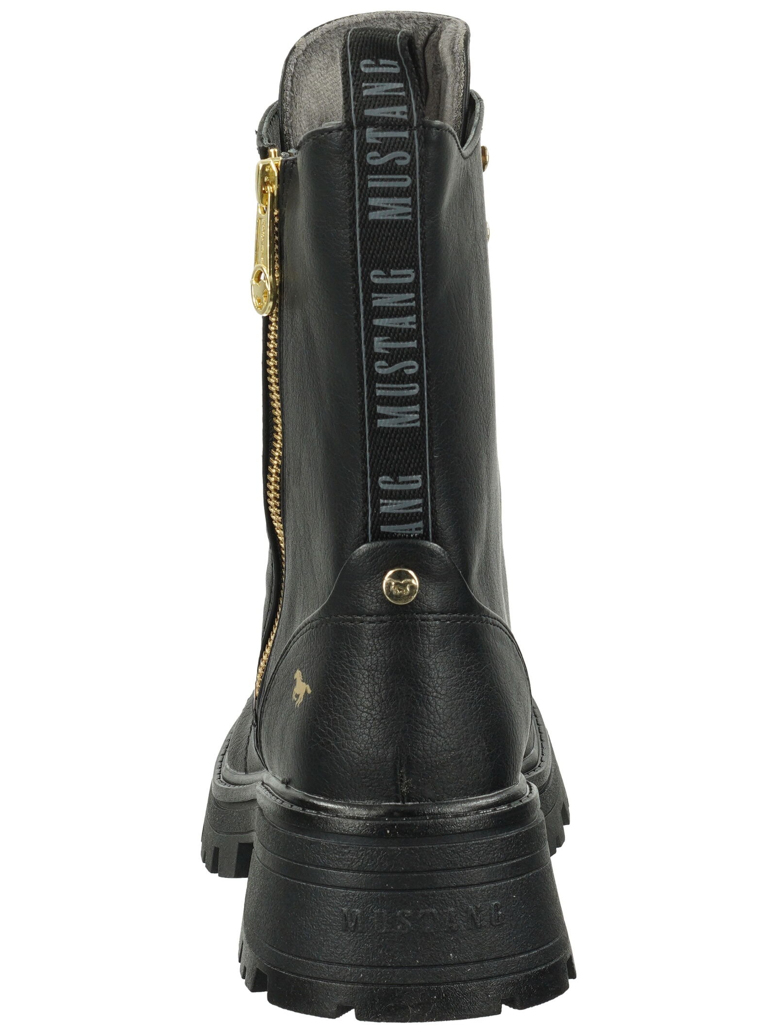 Mustang Shoes Schnürstiefelette »Mustang Shoes Stiefelette Lederimitat«