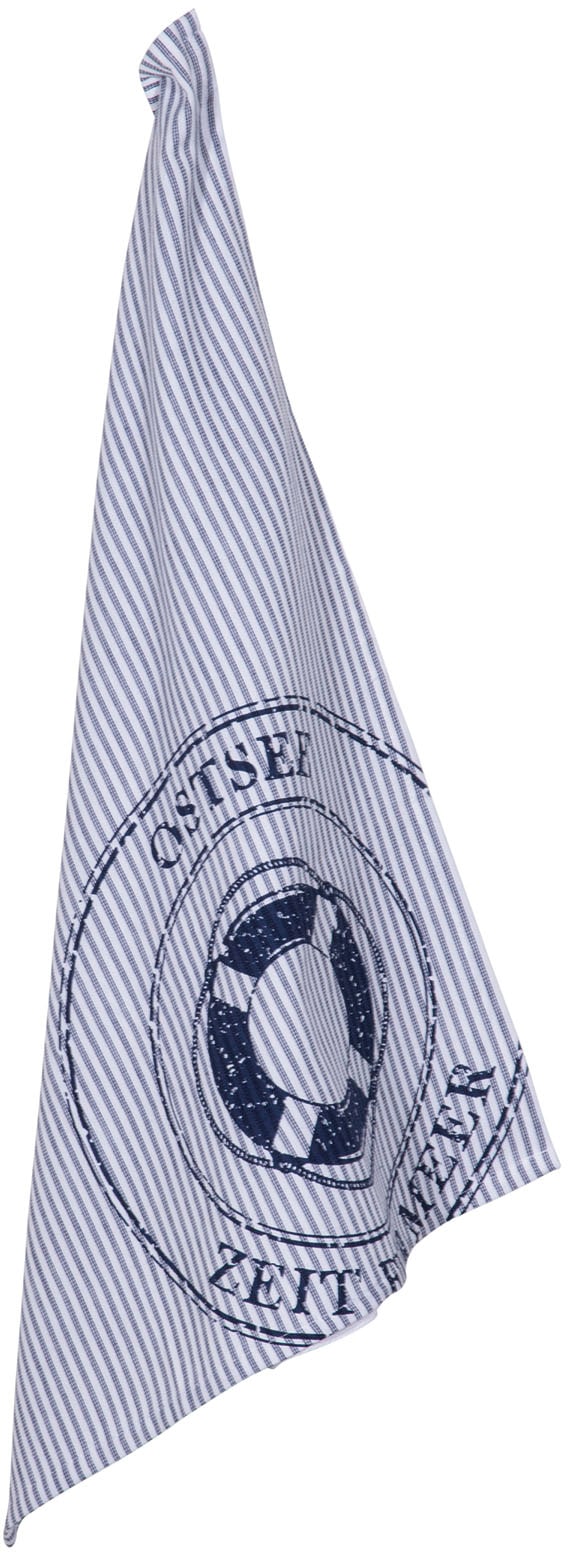 PAD Geschirrtuch "OCEAN OSTSEE" 100% Baumwolle, 50x70 cm, maritim, gestreif günstig online kaufen