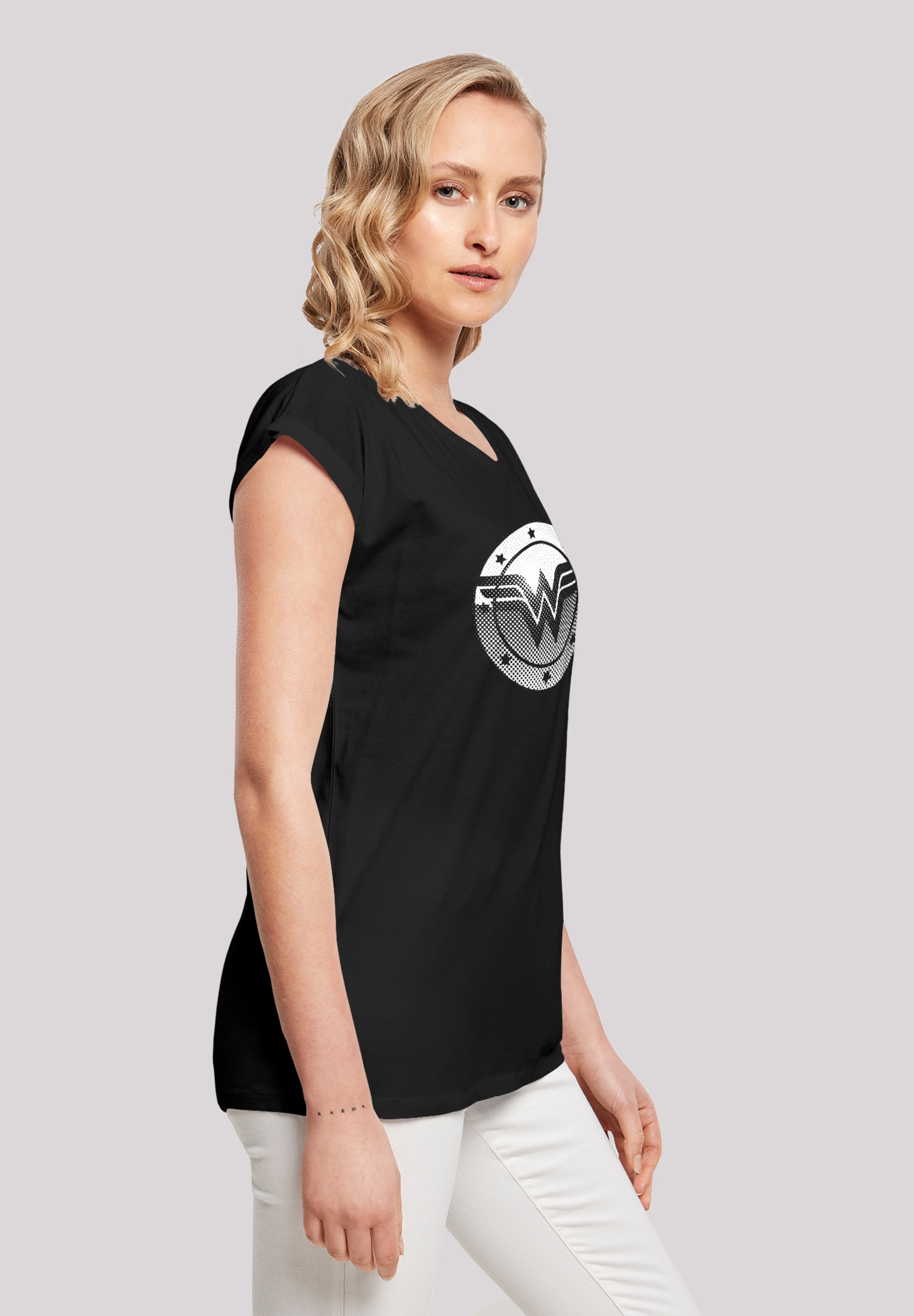 F4NT4STIC T-Shirt »DC Comics Wonder Woman Spot Logo«, Print