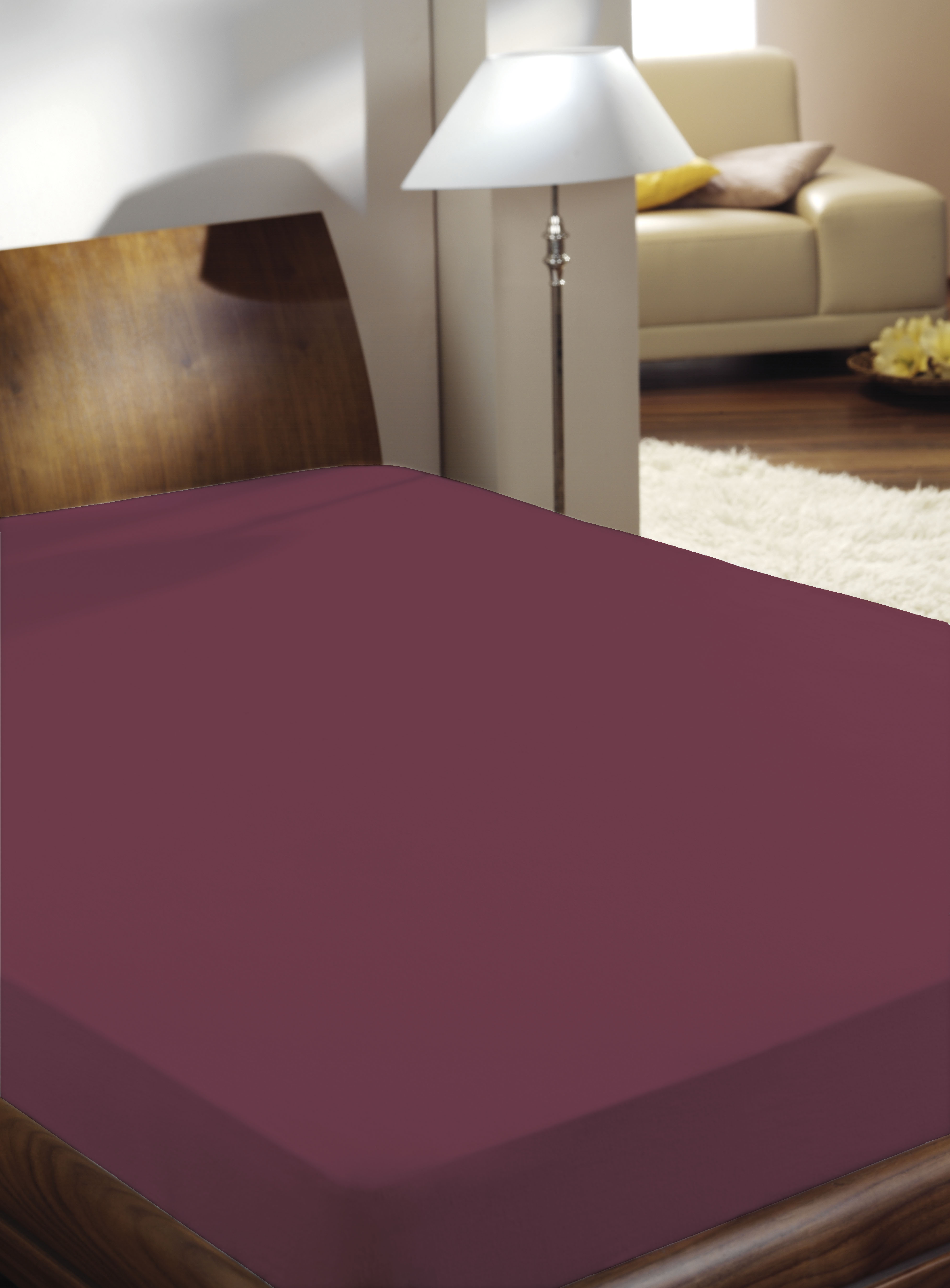 Primera Spannbettlaken "Luxus-Satin" in hochwertiger Qualität