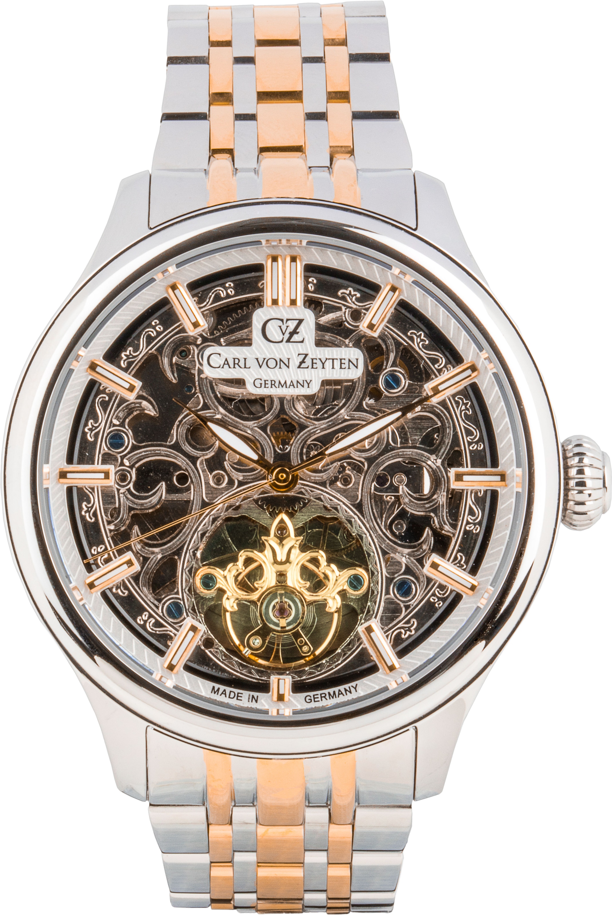 Carl von Zeyten Automatikuhr »St. Georgen«, Armbanduhr, mechanische Uhr, Herrenuhr, Made in Germany