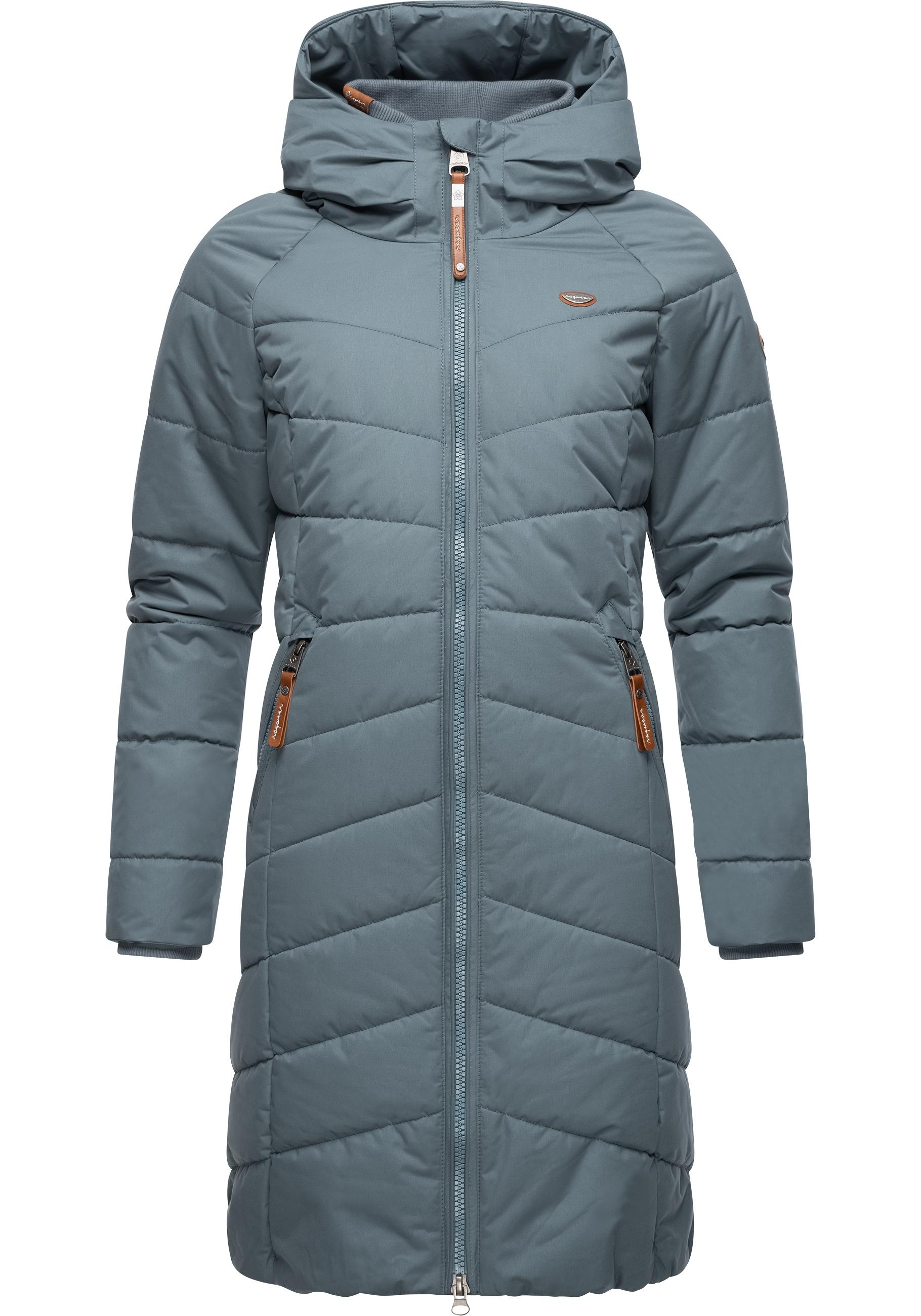 Ragwear Steppmantel »Dizzie Coat«, Wasserdichter Winterparka mit gefütterter Kapuze