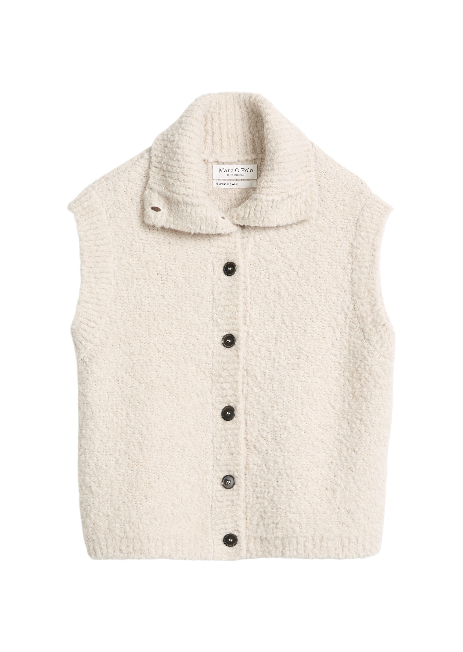 Marc O'Polo Strickweste »aus Bouclé-Garn«