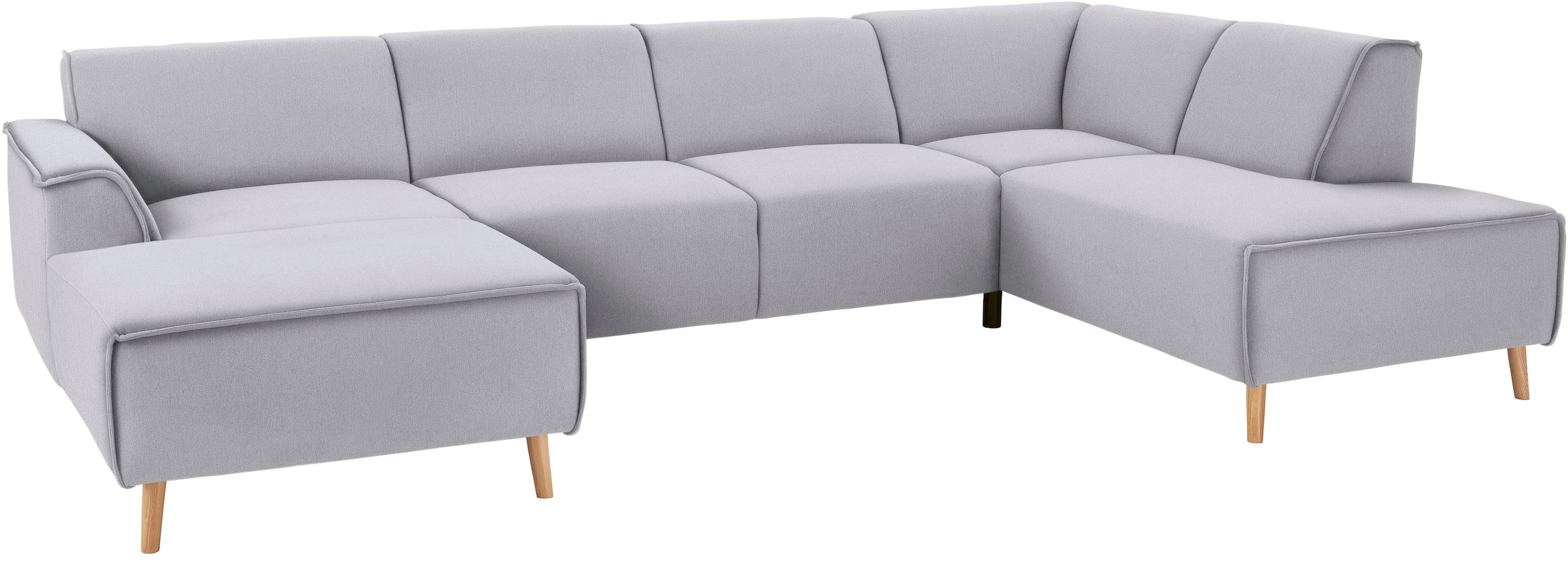 Home affaire Wohnlandschaft "Janek Scandic Design, elegant und zeitlos U-Fo günstig online kaufen