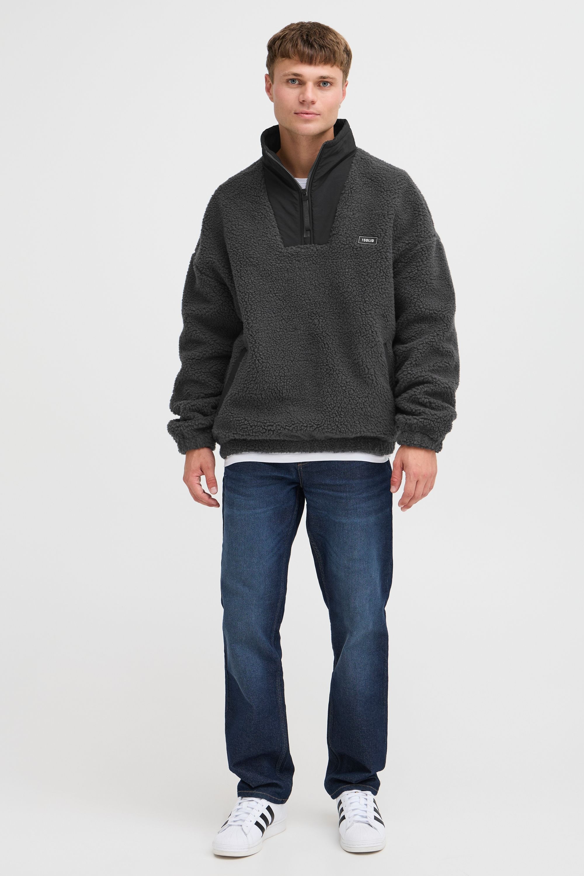 !Solid Fellimitatjacke »Fellimitatjacke SDMARKMANN«