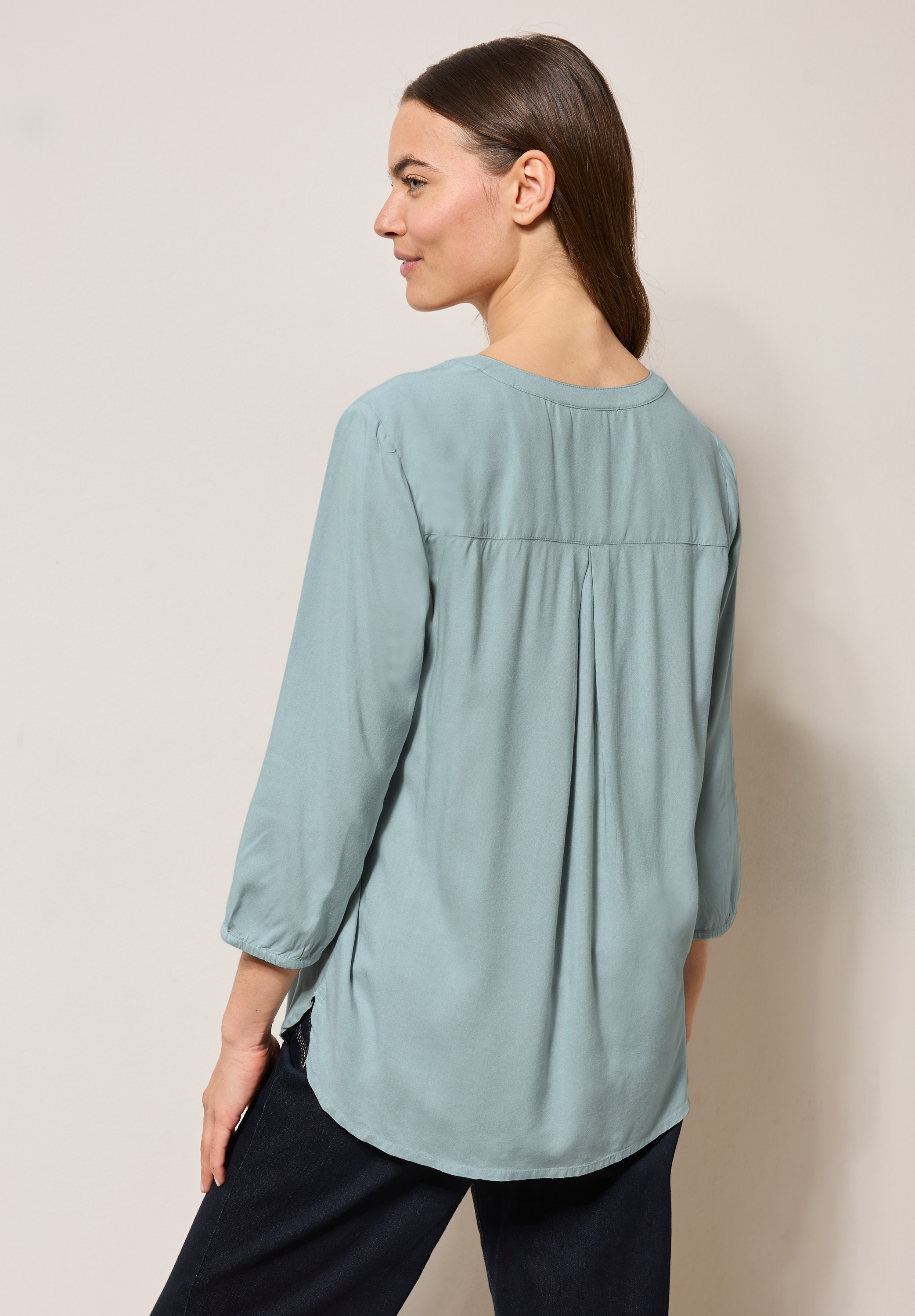 Cecil Klassische Bluse, mit 3/4 Ärmeln