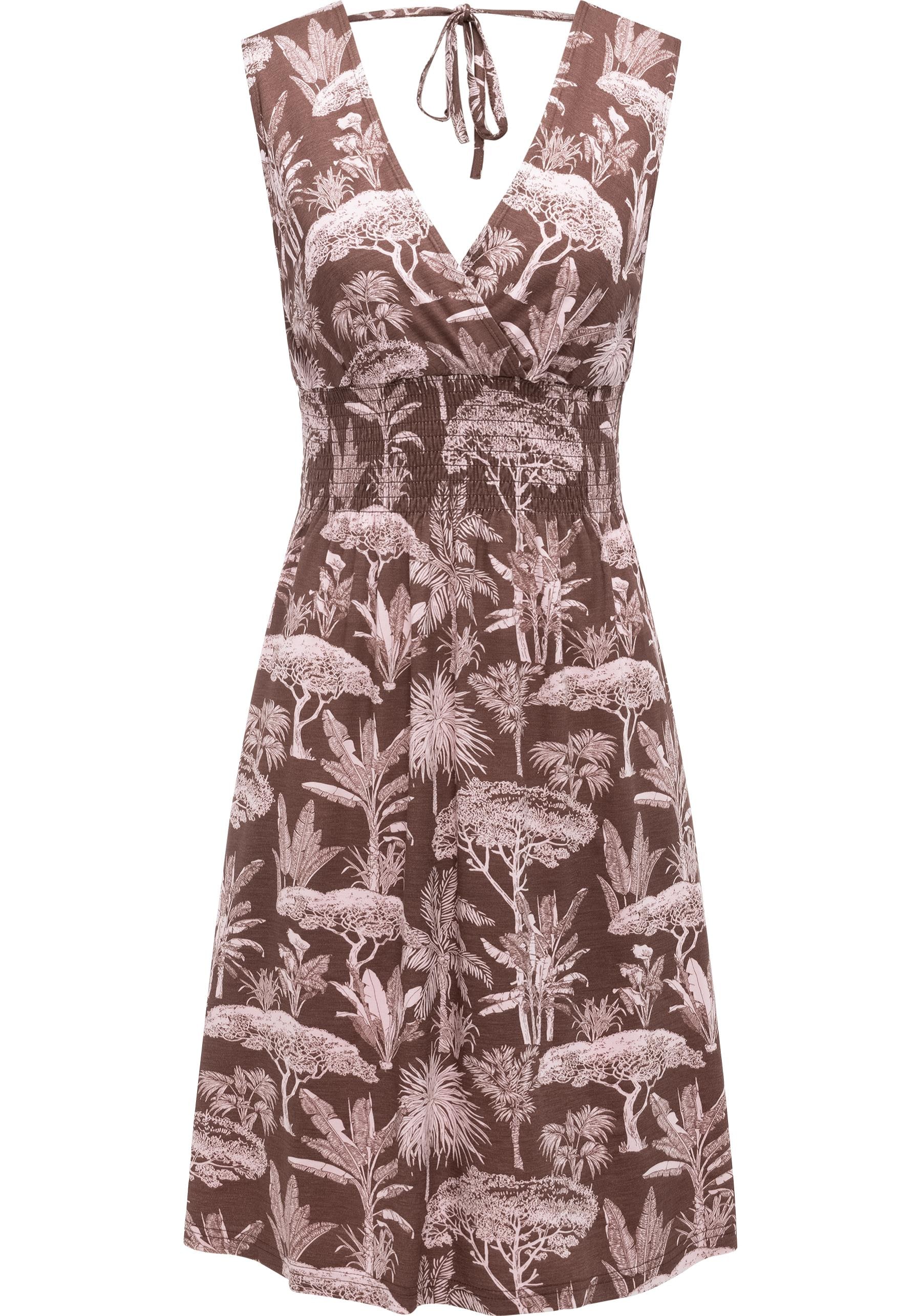 Ragwear Sommerkleid "Aini Print" Ohne Taschen Leichtes gemustertes Damen Kl günstig online kaufen