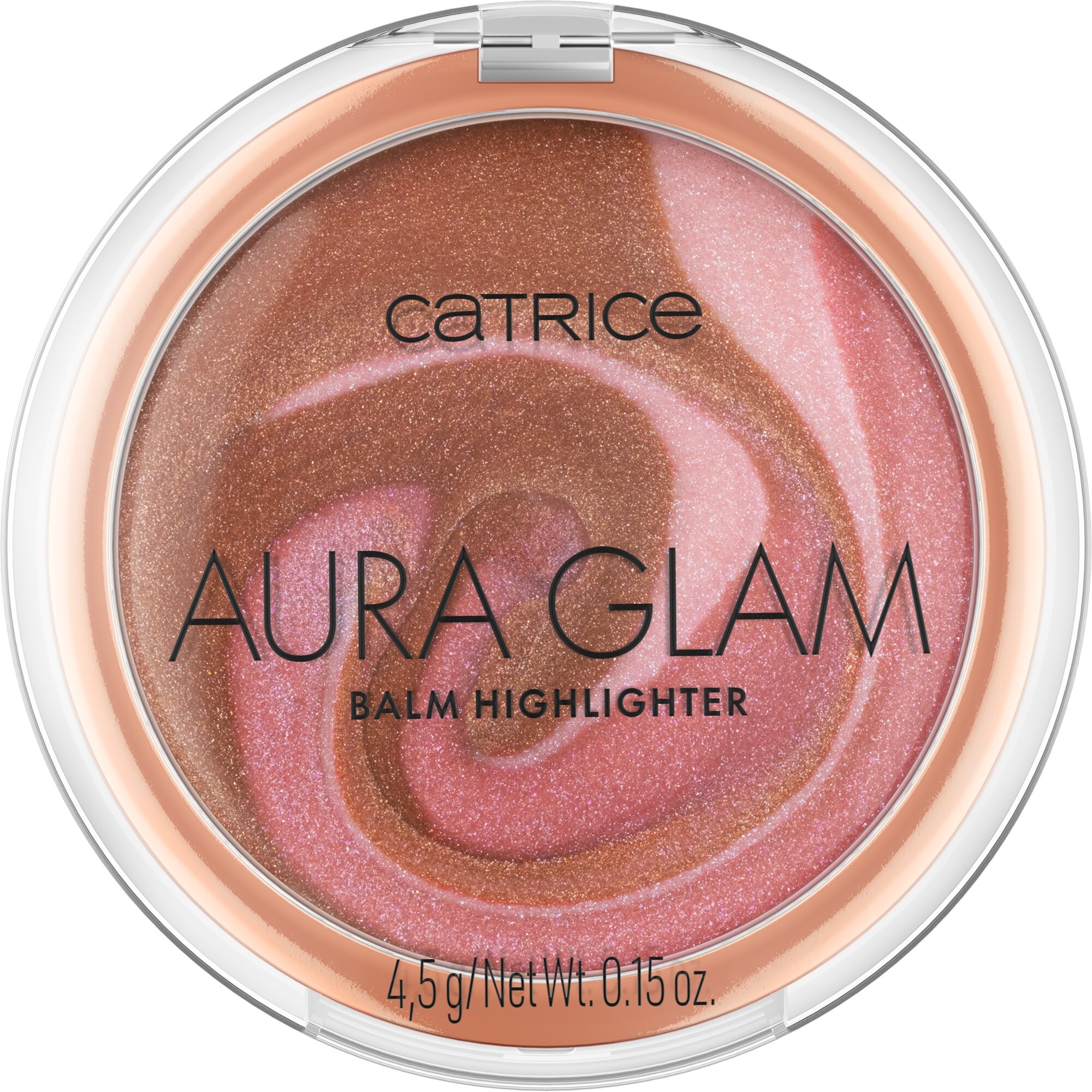 CATRICE Damen Highlighter "Aura Glam Balm Highlighter", 13,5 g, rosa, Teint-Kosmetika, Leichte, cremige Textur, die sanft mit der Haut verschmilzt