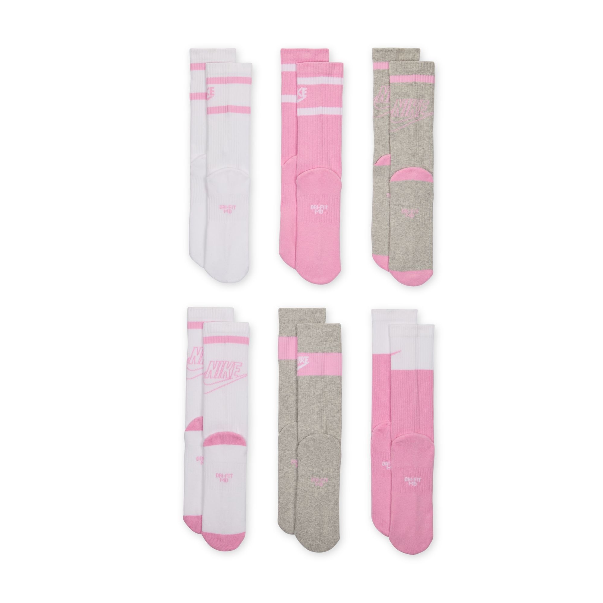 Nike Funktionssocken »Y NK ED CSH CREW 6P - 144 GFX2«