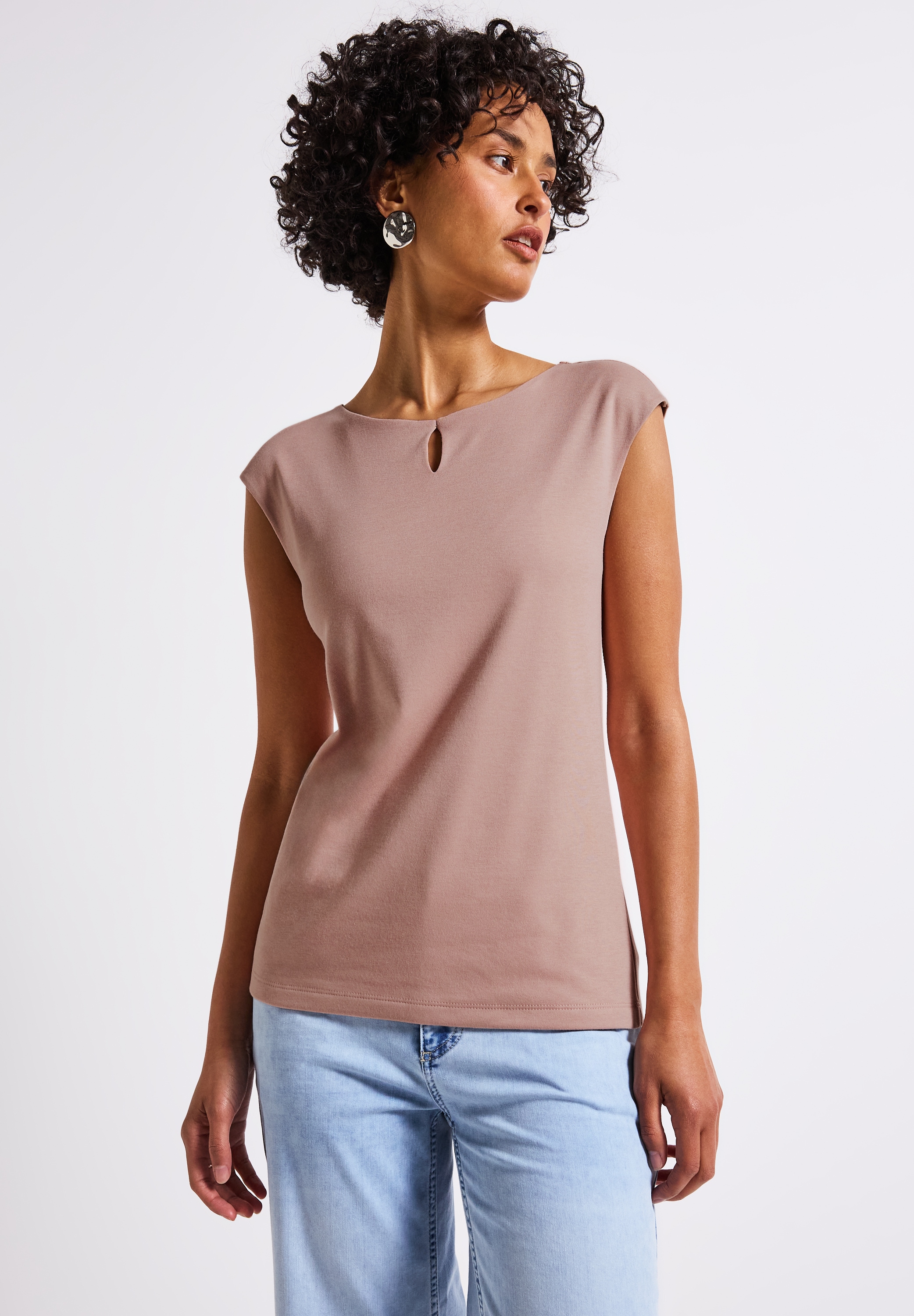 STREET ONE T-Shirt, im soften Baumwoll-Mix günstig online kaufen