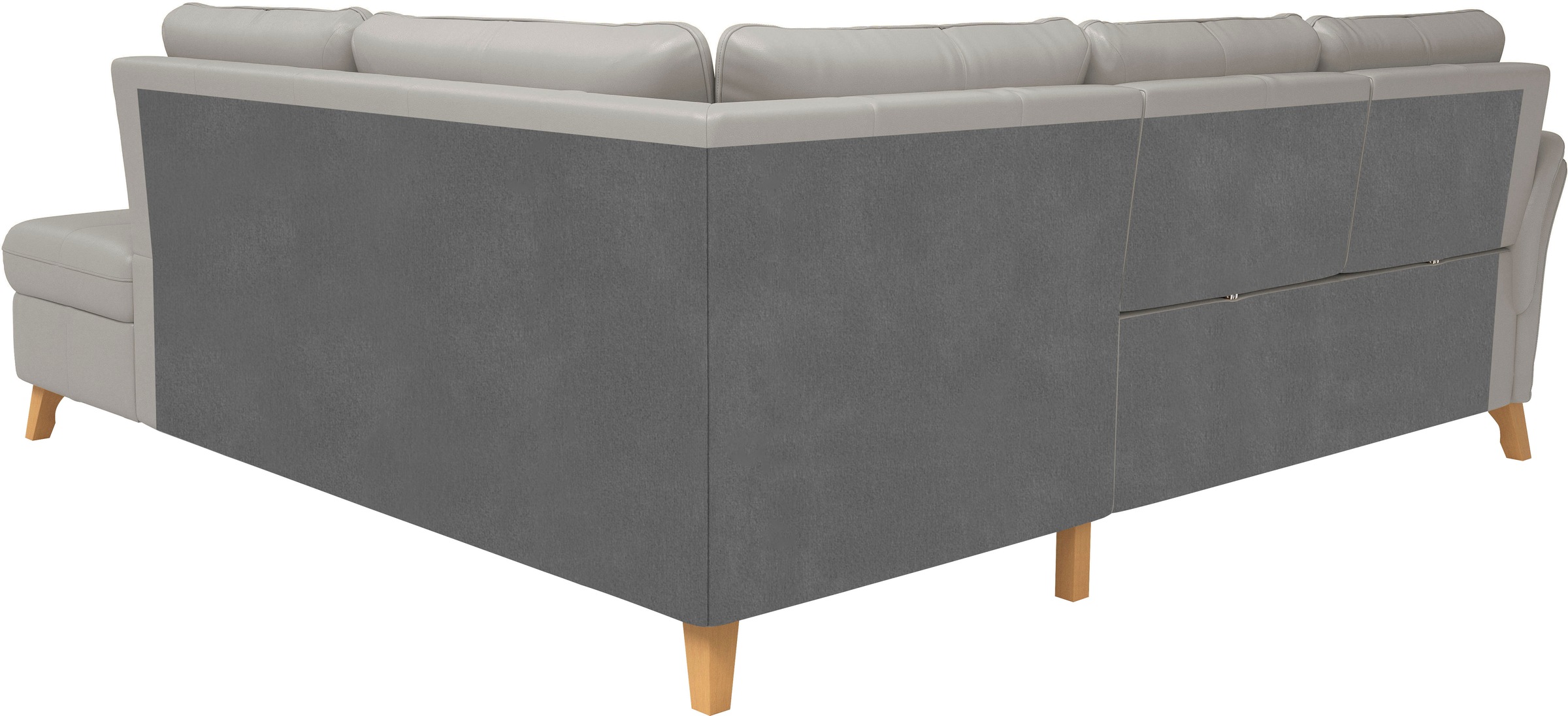 sit&more Ecksofa »Göteborg«, inkl. Sitztiefenverstellung, wahlweise mit Bettfunktion & Bettkasten