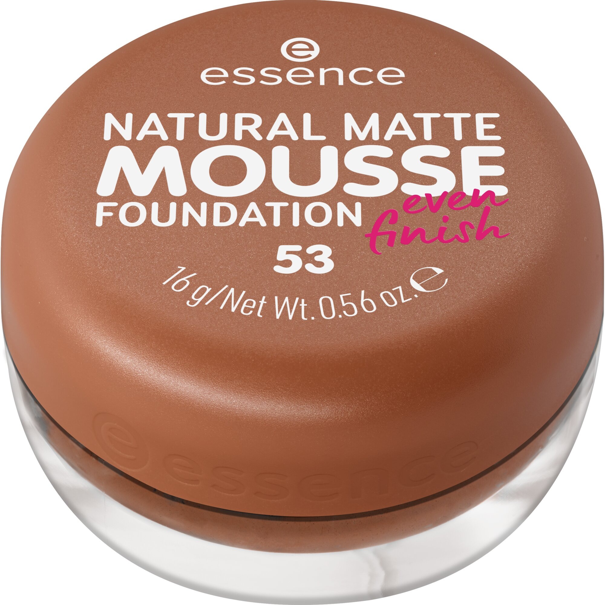 Essence Foundation »NATURAL MATTE MOUSSE FOUNDATION«, (3er Pack), mit Clean-Beauty-Textur
