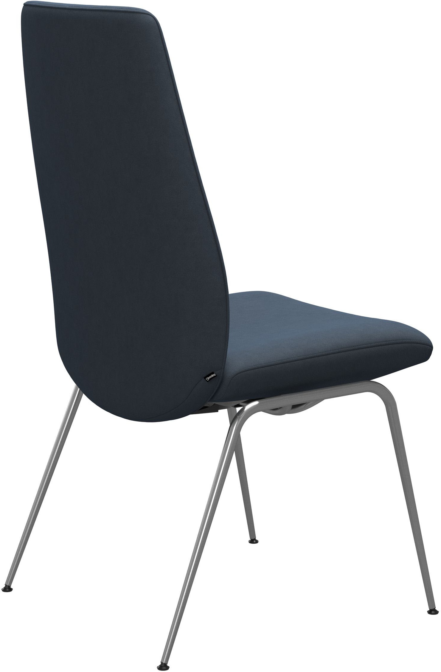 Stressless® Polsterstuhl »Laurel«, Microfaser DINAMICA, High Back, Größe L, mit Beinen aus Stahl in Chrom matt