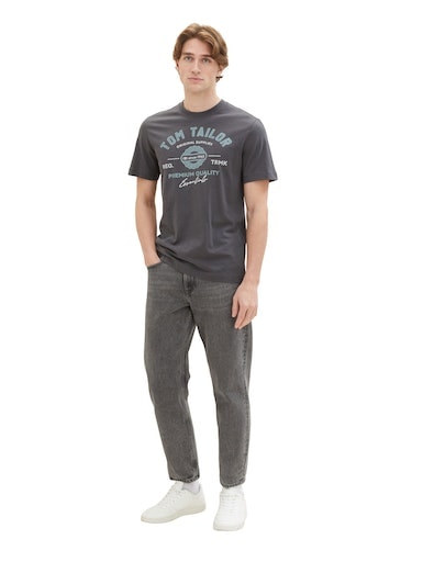 TOM TAILOR T-Shirt, mit großem Logofrontprint