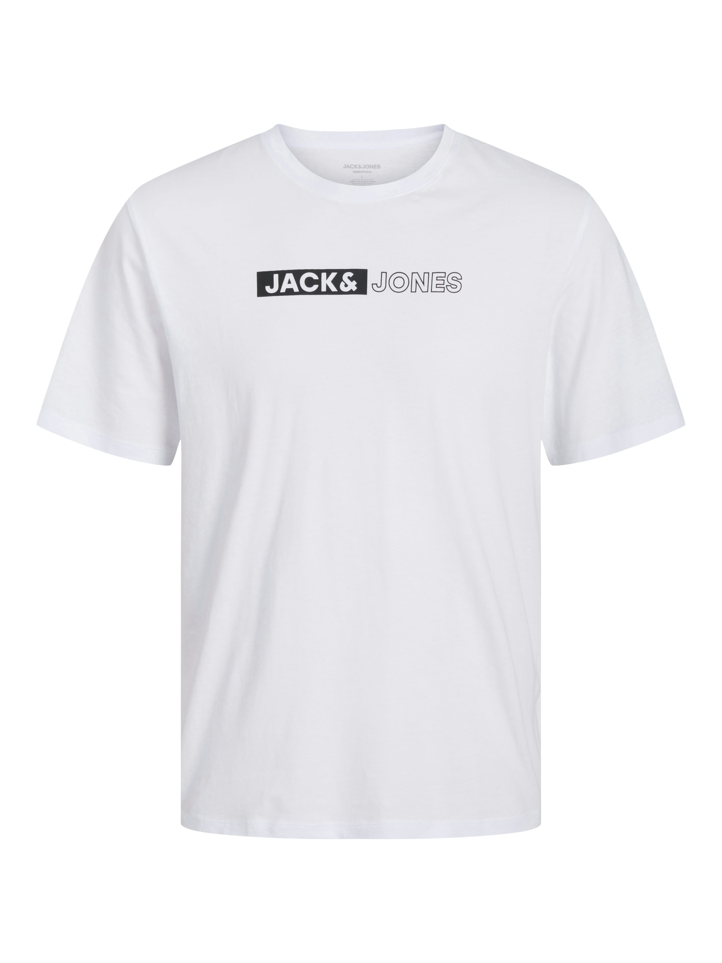 Jack & Jones PlusSize Rundhalsshirt »JJECORP LOGO TEE PLAYSS NECK 3PK MP PLS«, (3 tlg.)