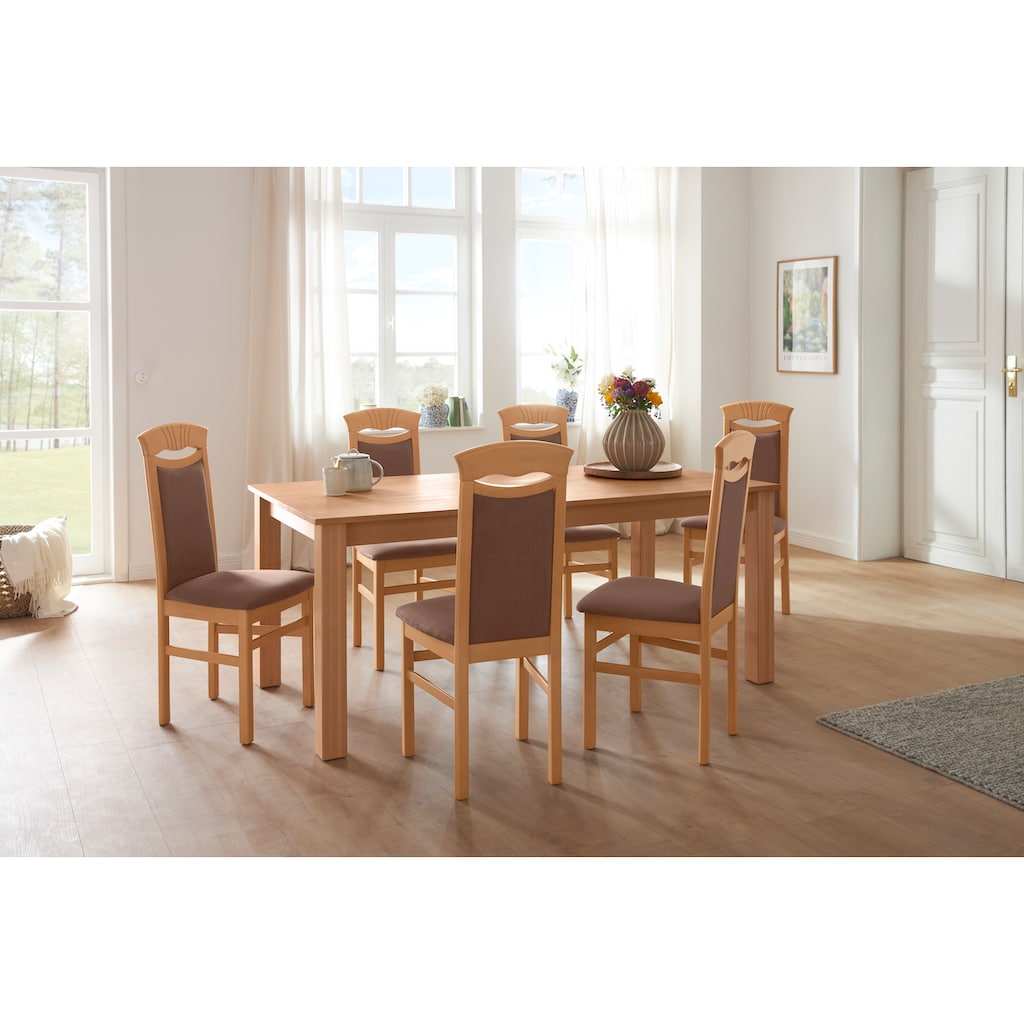 Home affaire Essgruppe »Luisa + Franz Set«, (Set, 7 tlg., 7tlg)