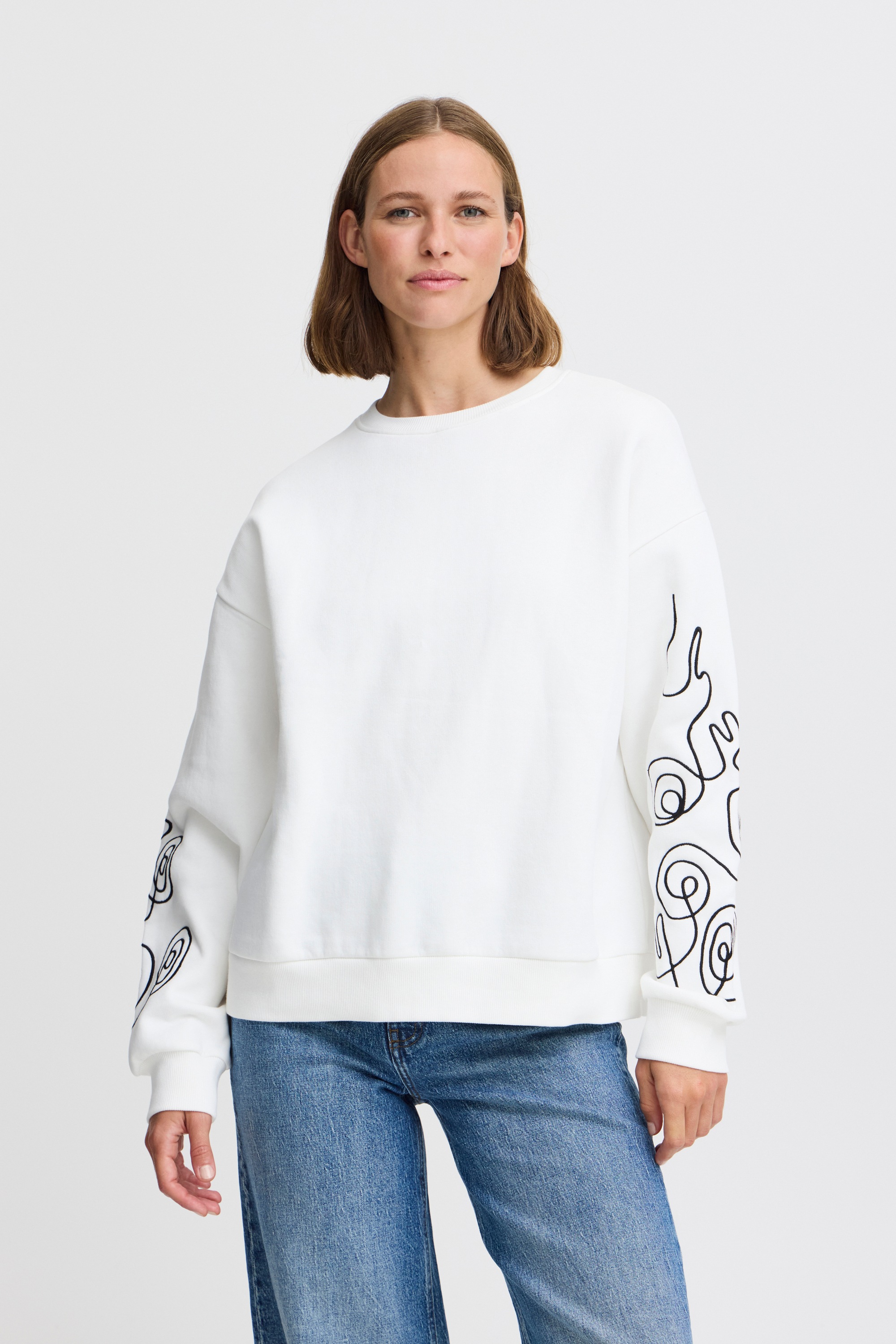 b.young Strickpullover »Damen Sweatshirt BYSTYLAR«