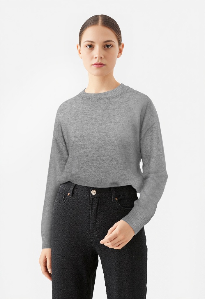 ONLY Strickpullover "ONLRENE LIFE LS BUTTON O-NECK CC KNT" günstig online kaufen