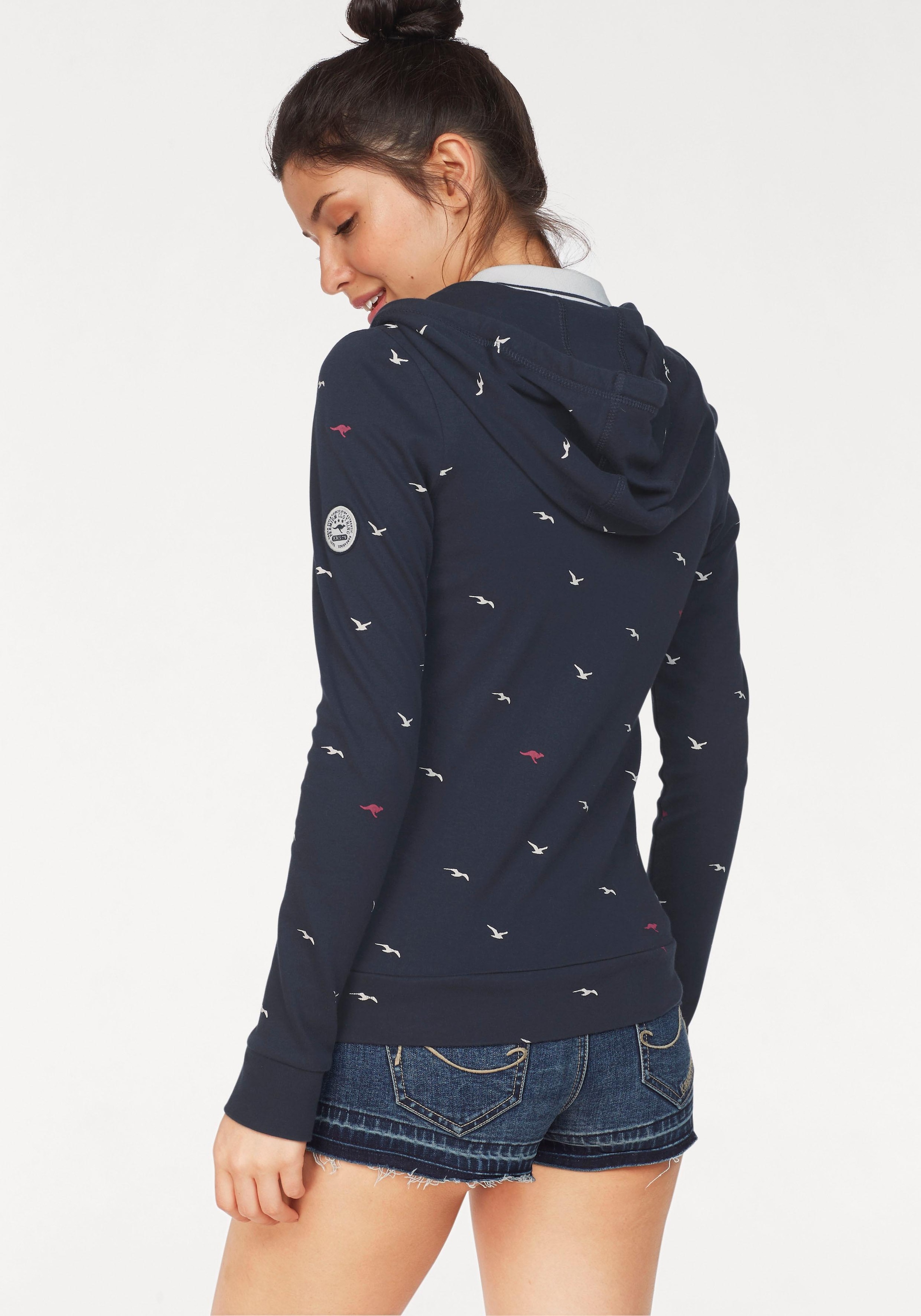 KangaROOS Shirtjacke, in unterschiedlichen Print-Dessins