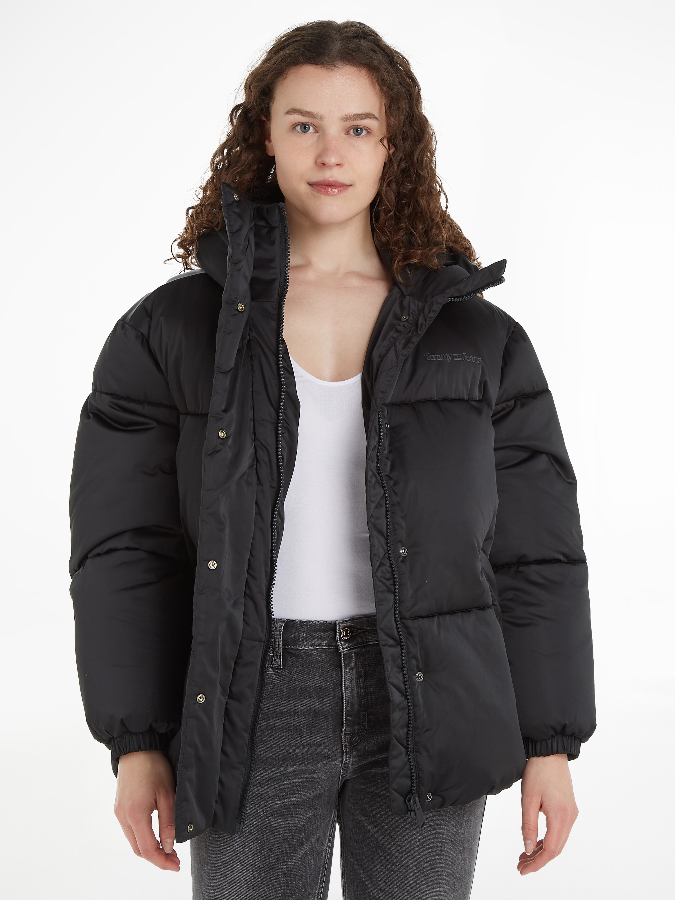 Superdry Steppjacke Friday | BAUR Black PADDED Kapuze mit FUJI »HOODED JACKET«,