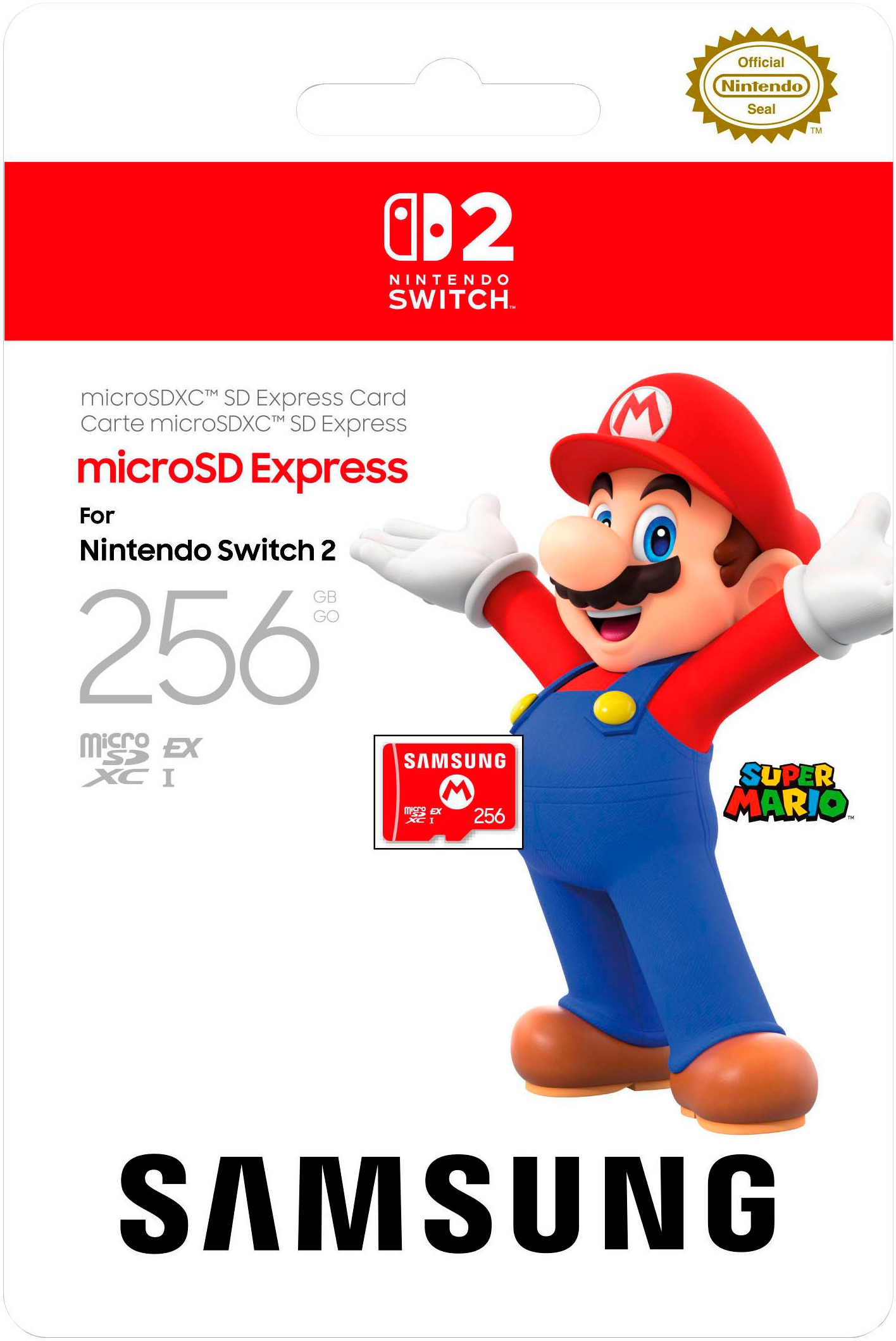 Nintendo Switch Konsolen-Set »Switch 2 Mario Kart World-Set + Samsung mircoSD EXPRESS 256 GB« 256 GB