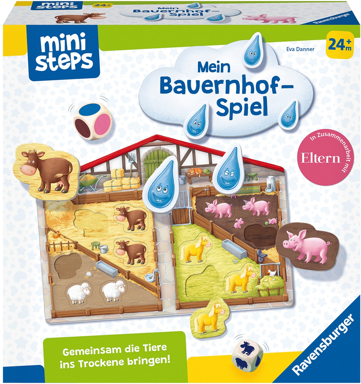 Spiel »ministeps® Unser Bauernhof-Spiel«, Made in Europe, FSC® - schützt Wald - weltweit