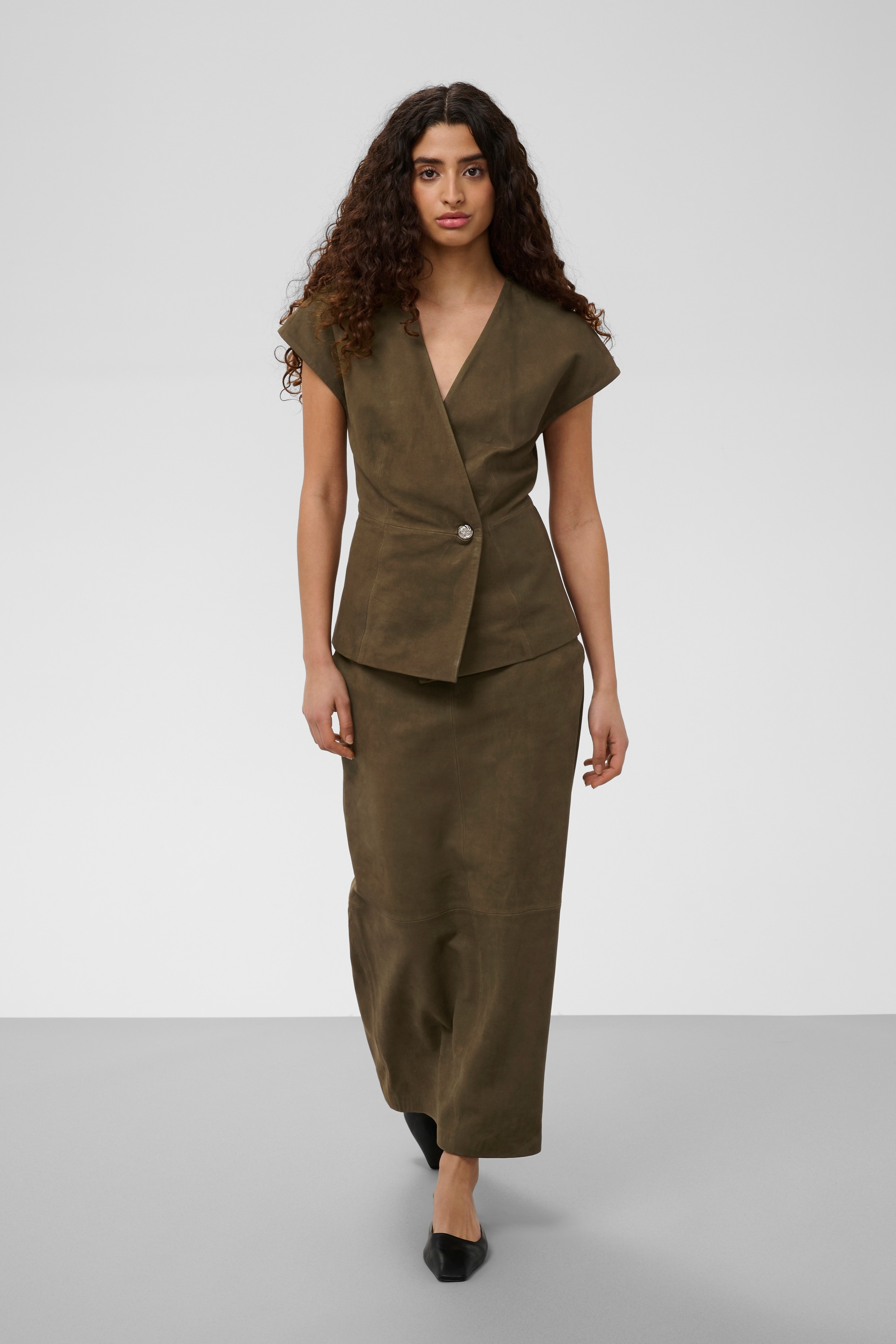 SOAKED IN LUXURY Kurzarmbluse »Damen Bluse kurzarm SLParvati«