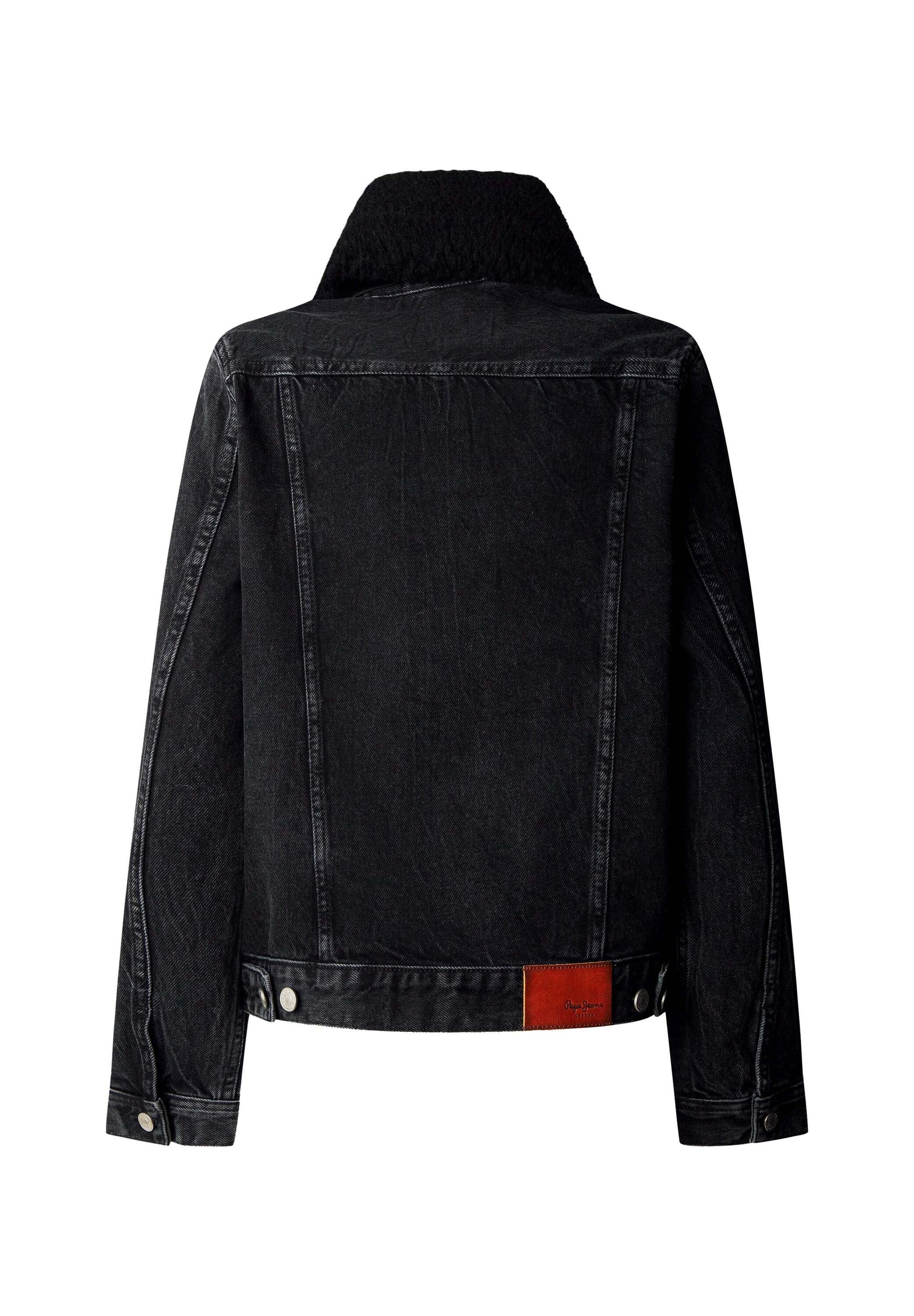Pepe Jeans Jeansjacke »denim jacket CRESCENT TRUCKER JACKET TEDDY«