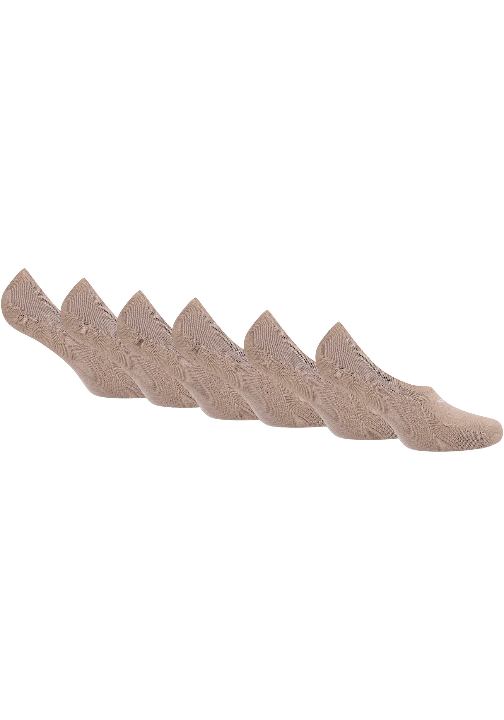 Fila Füßlinge »UNISEX GHOST SOCKS SILICONE HEEL INSIDE«, (6 Paar), mit Logo-Schriftzug
