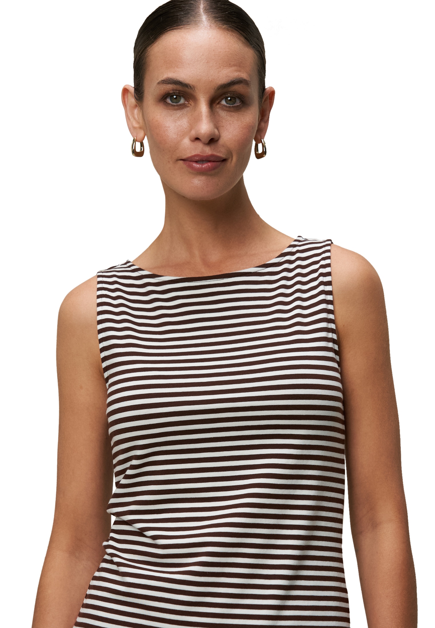 Zero Tanktop »zero Streifentop mit U-Bootausschnitt«, Plain/ohne Details