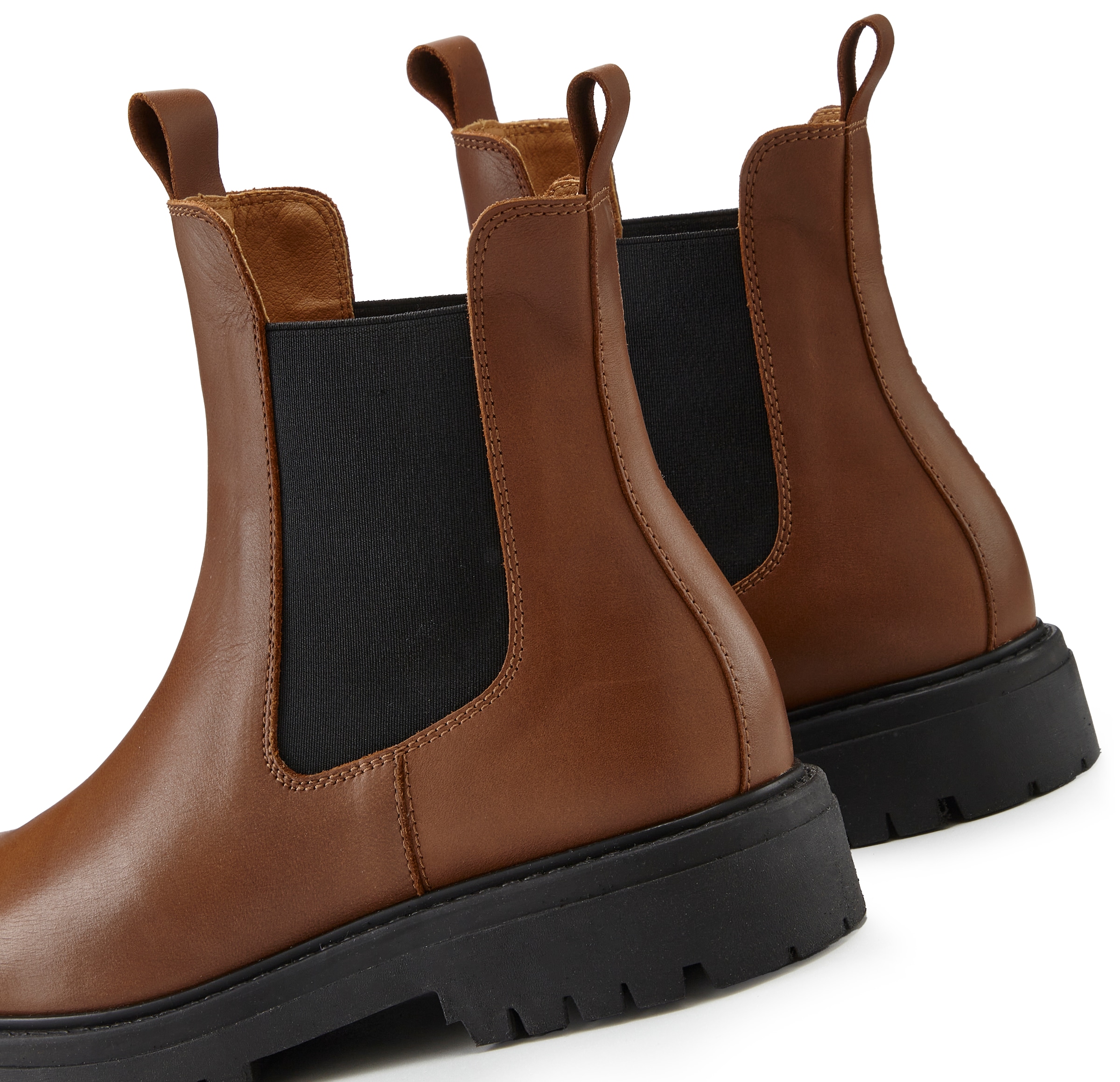 Elbsand Stiefelette, Chelseaboots, Schlupfstiefel, Bikerboots aus Leder