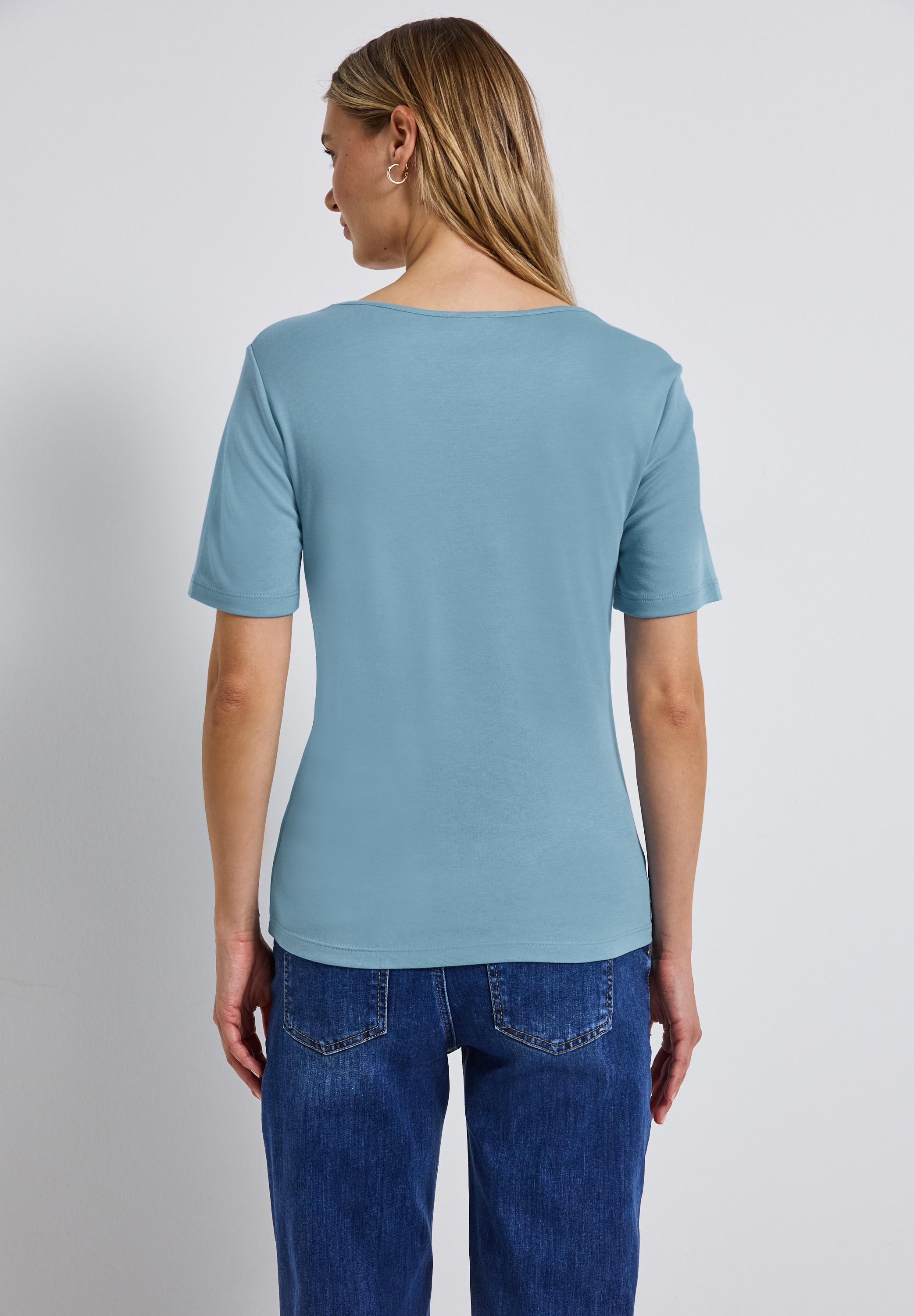 STREET ONE T-Shirt, im soften Baumwoll-Mix