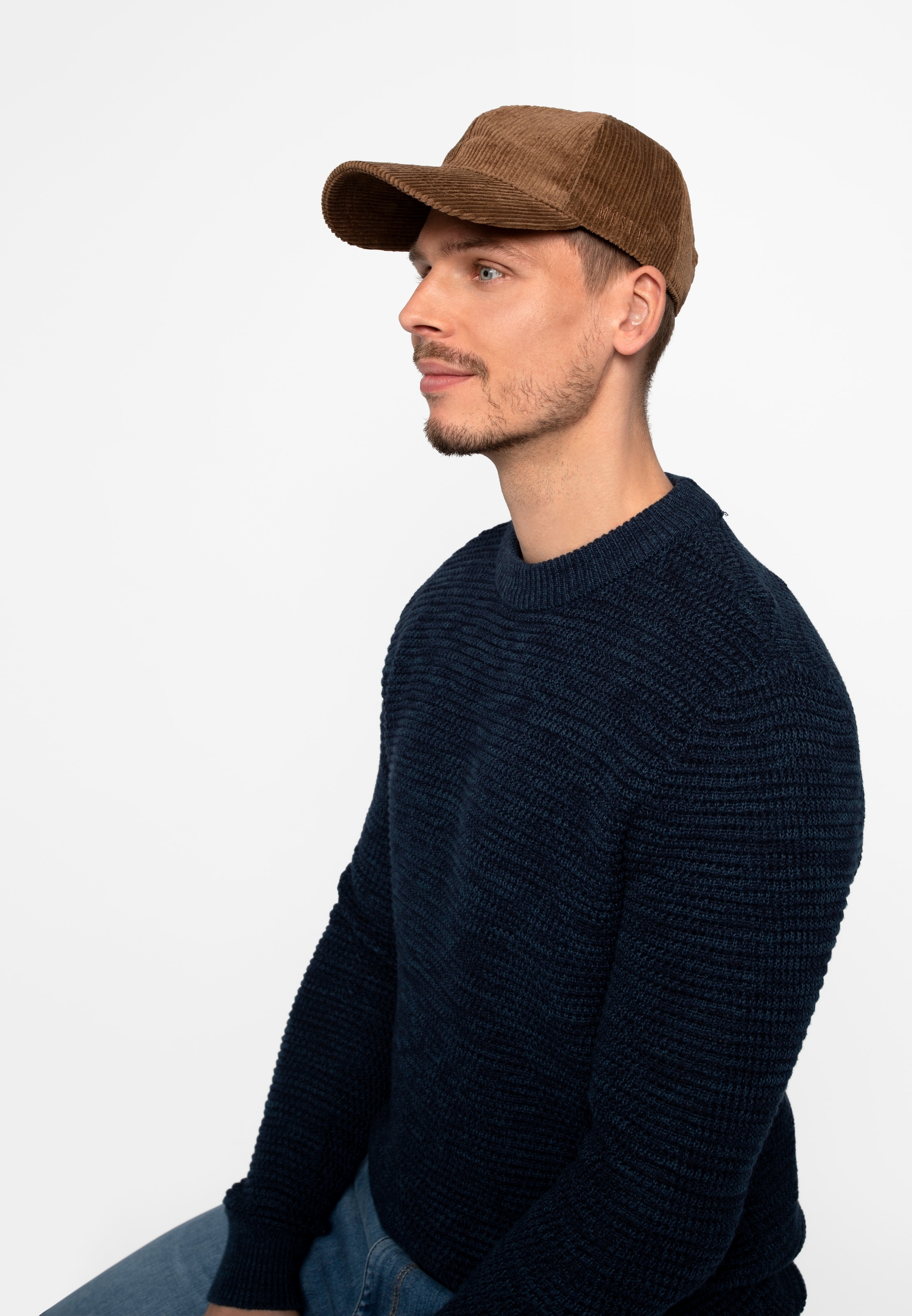 MUSTANG Baseball Cap gerundeter Schirm, gesticktes Mustang-Seitenlogo, Größ günstig online kaufen