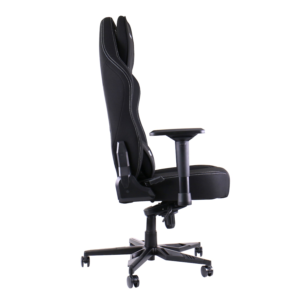 Hyrican Gaming-Stuhl »Striker "Runner" ergonomischer Gamingstuhl, Schreibtischstuhl«, (Set), Stoff