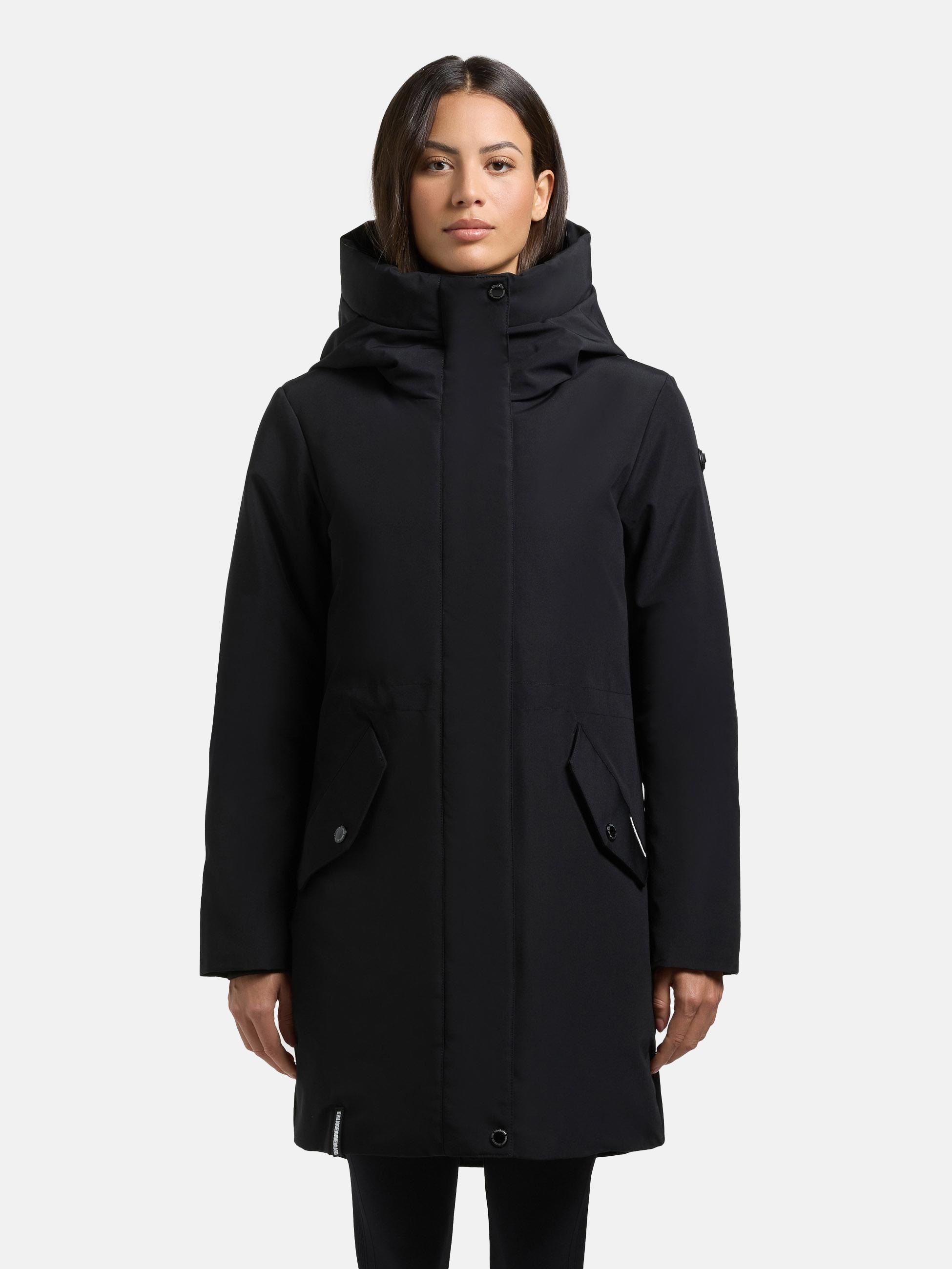 khujo Wintermantel "Diance" Lange Damen Winterjacke mit großer Kapuze günstig online kaufen