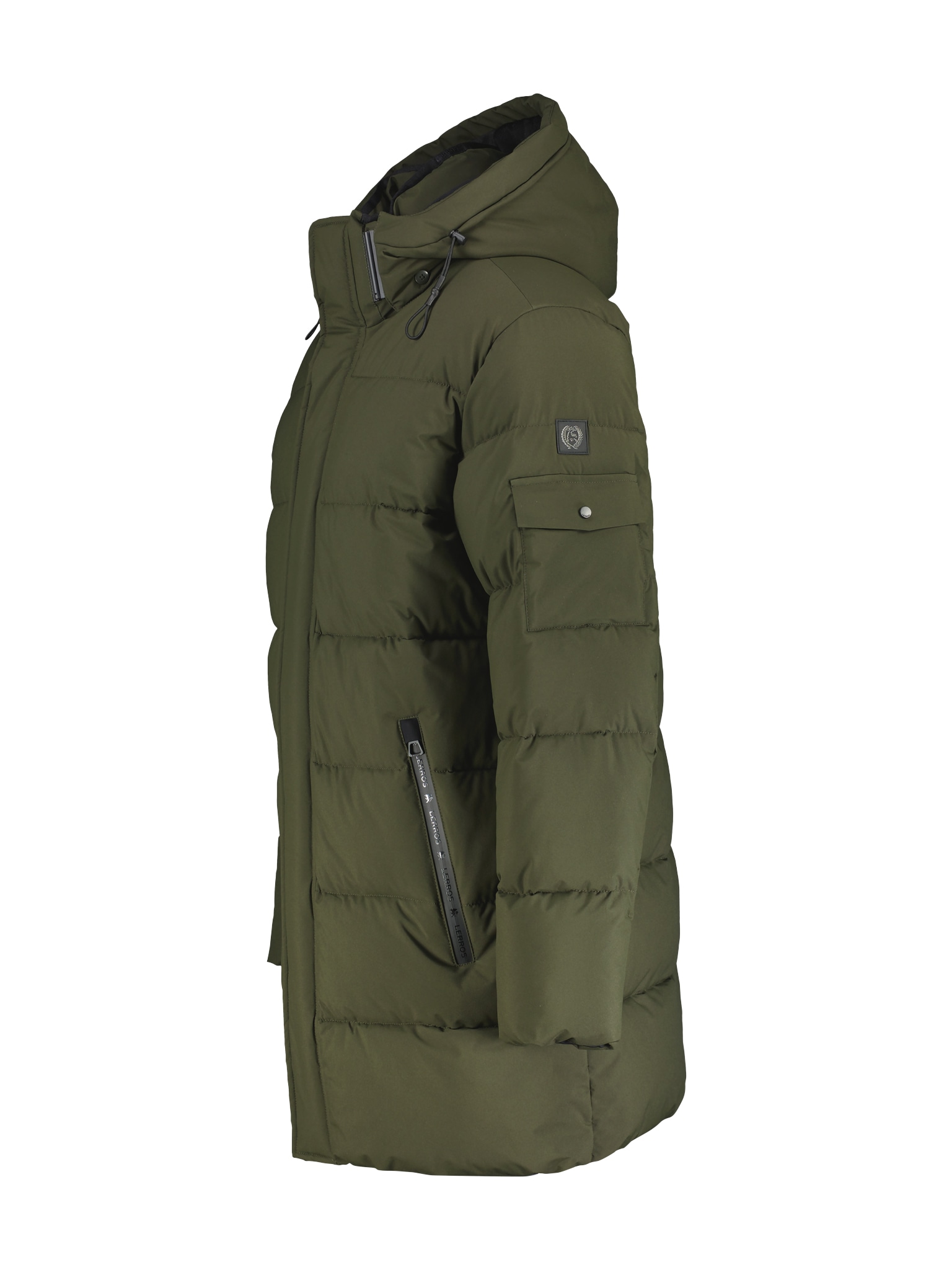 LERROS Outdoorjacke, mit Kapuze, mit Reißverschlusstaschen