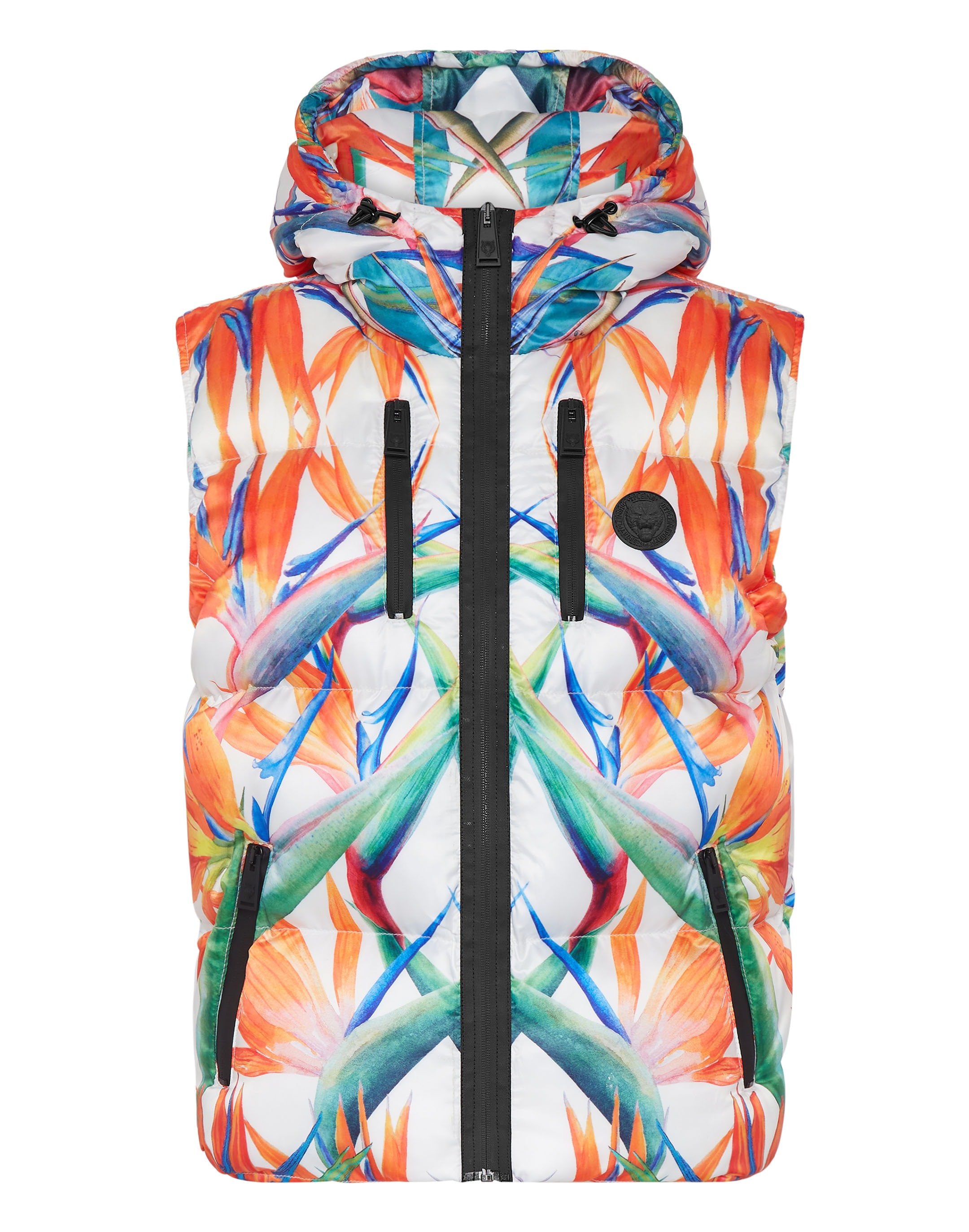 PLEIN SPORT Longweste »Flowers«
