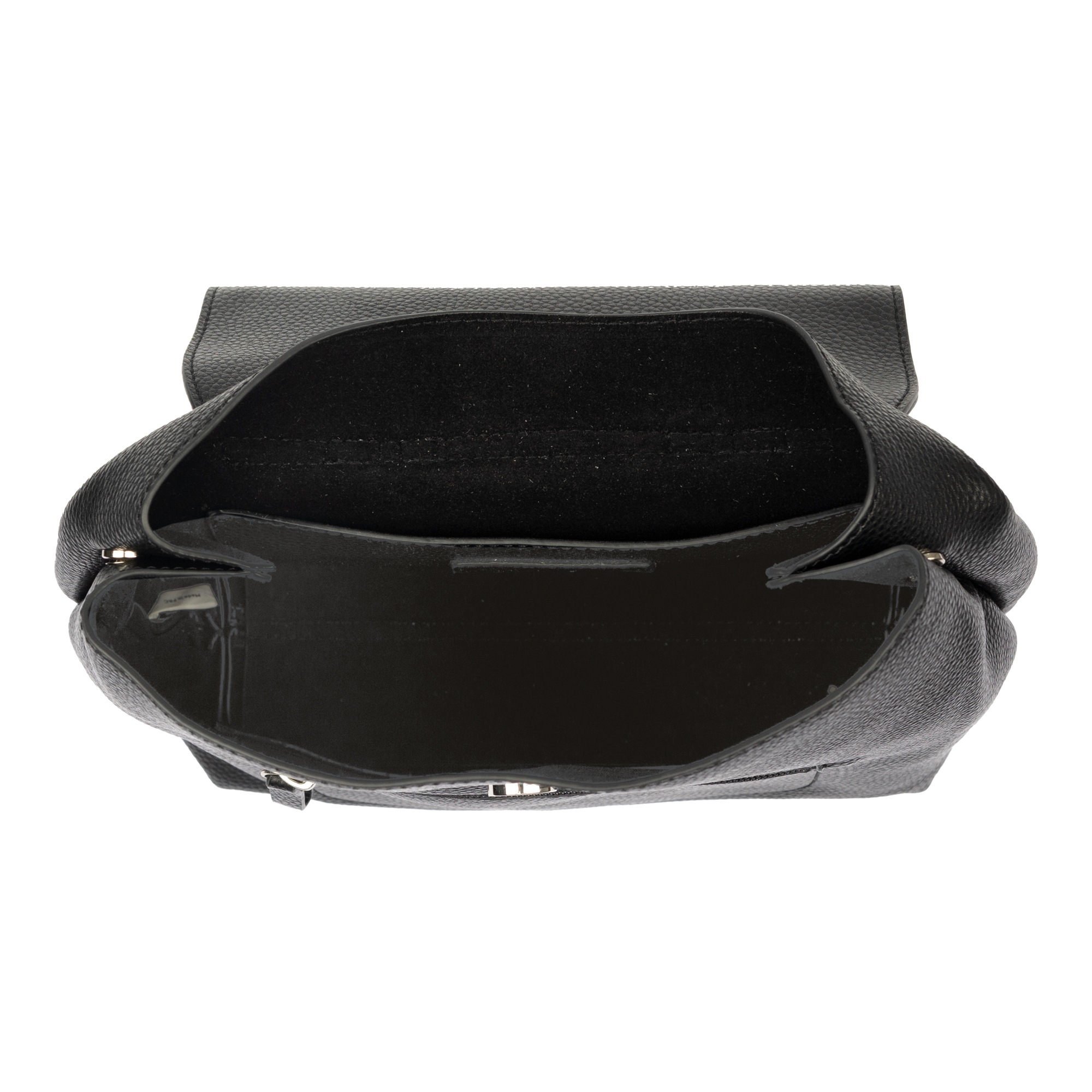 Rucksack TOM TAILOR "Elis", Damen, Gr. B/H/T: 25cm x 26cm x 10,5cm, schwarz, Polyurethane, Rucksäcke Rucksack, aus weich gekörntem Lederimitat auffällige Ziernaht und feinem Logo 3