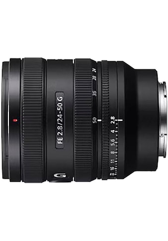 Sony Objektiv »FE 24–50 mm F2.8 G«