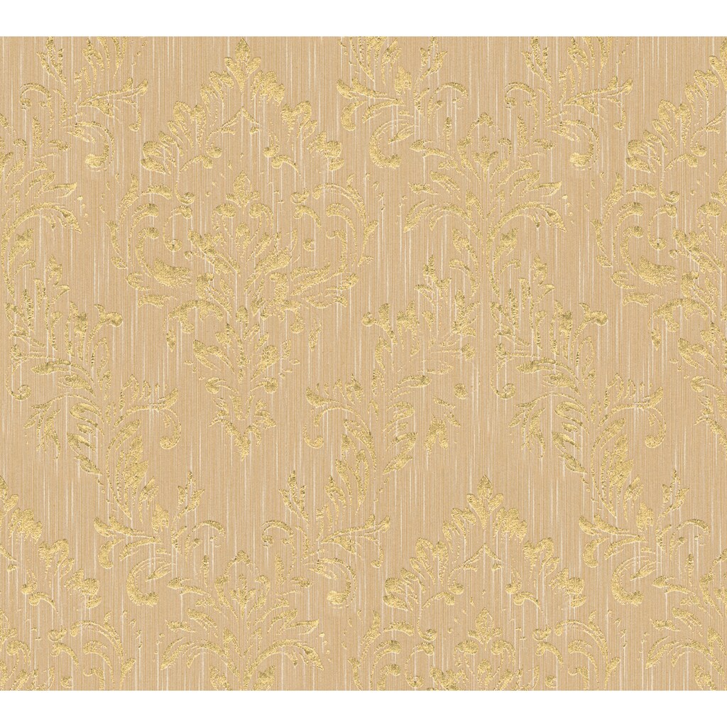Architects Paper Textiltapete »Metallic Silk«, Barock-matt-glänzend