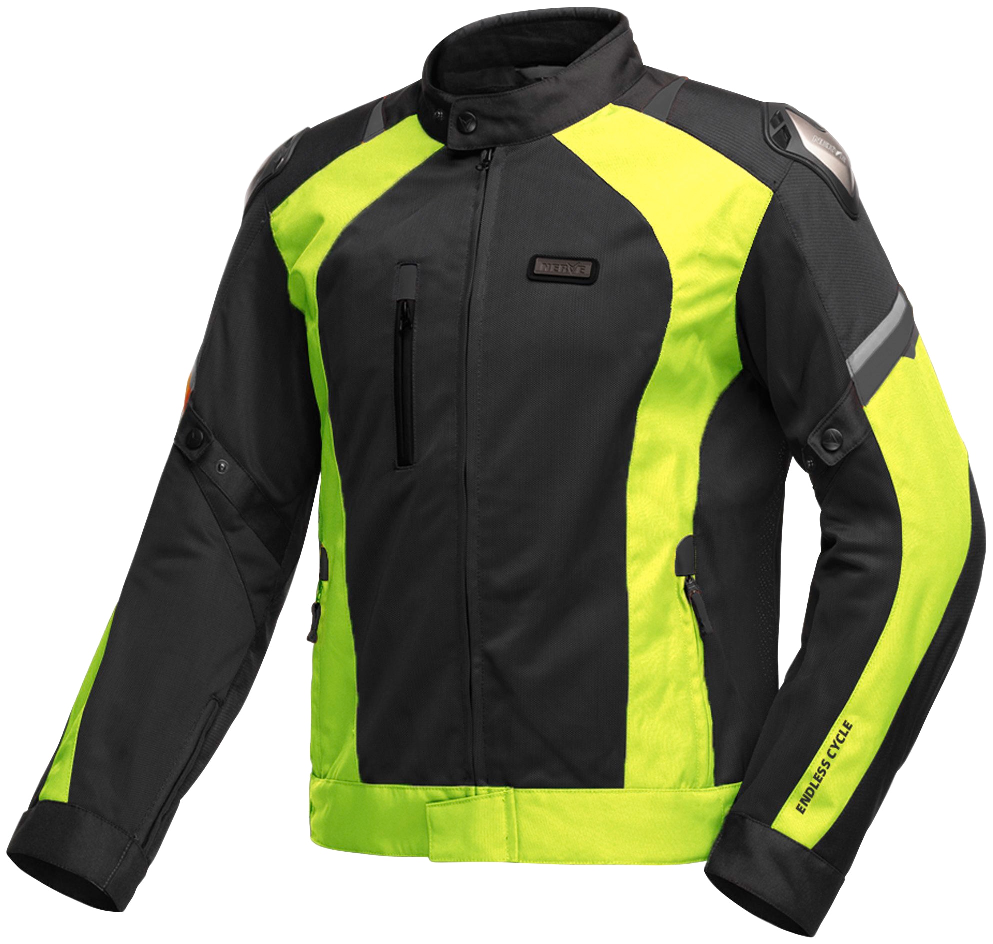 NERVE Motorradjacke "Latitude" mit AirVentSystem™, gepolstert, allergikergeeignet, hautverträglich