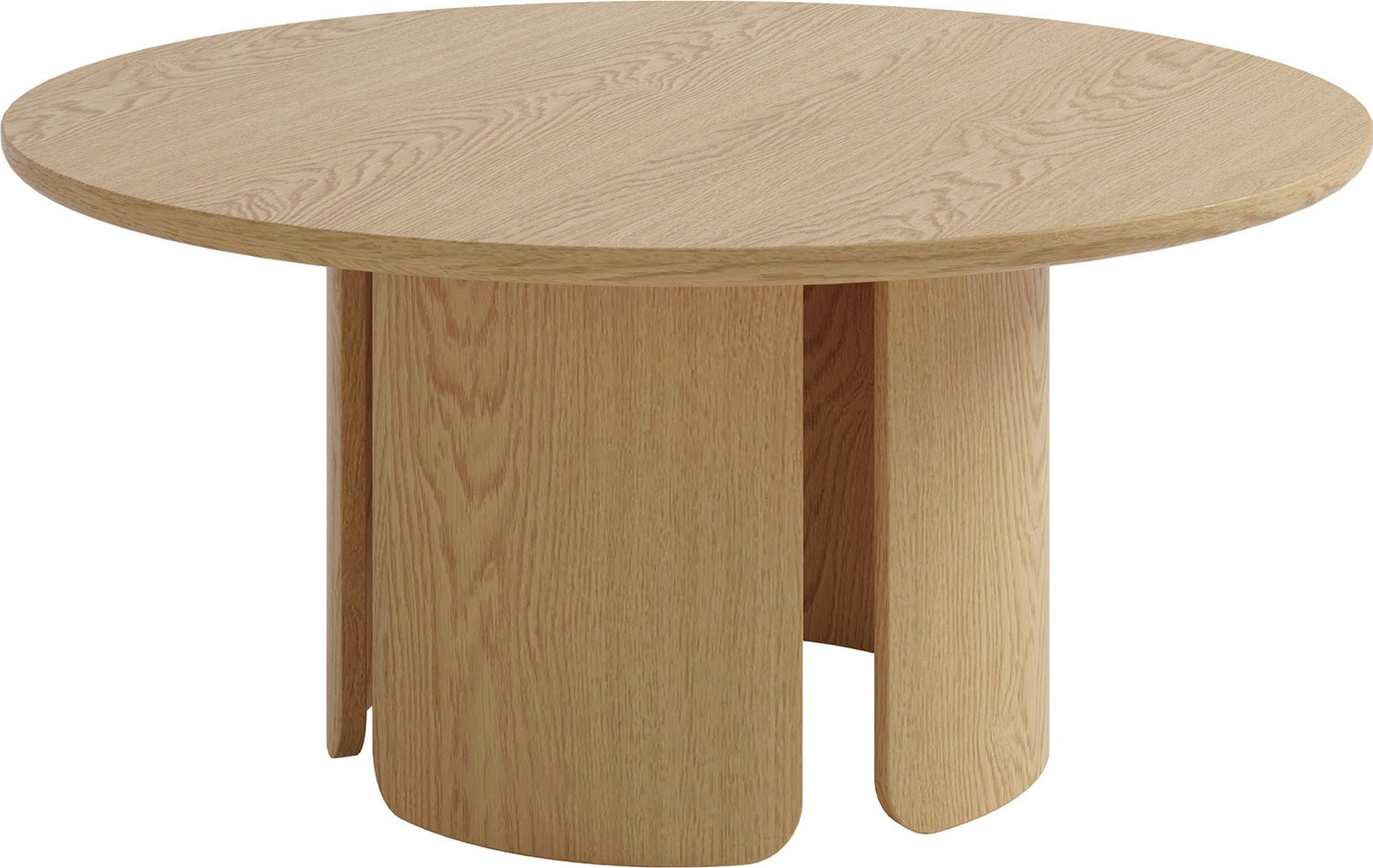 Couchtisch "MOLDE", eichefarbig bianco, eichefarbig bianco, eichefarbig bianco, B:80cm H:41cm T:80cm, SCHÖNER WOHNEN-KOLLEKTION, Tische, Couchtisch, 80 cm, mit variabel montierbarem Untergestell 2